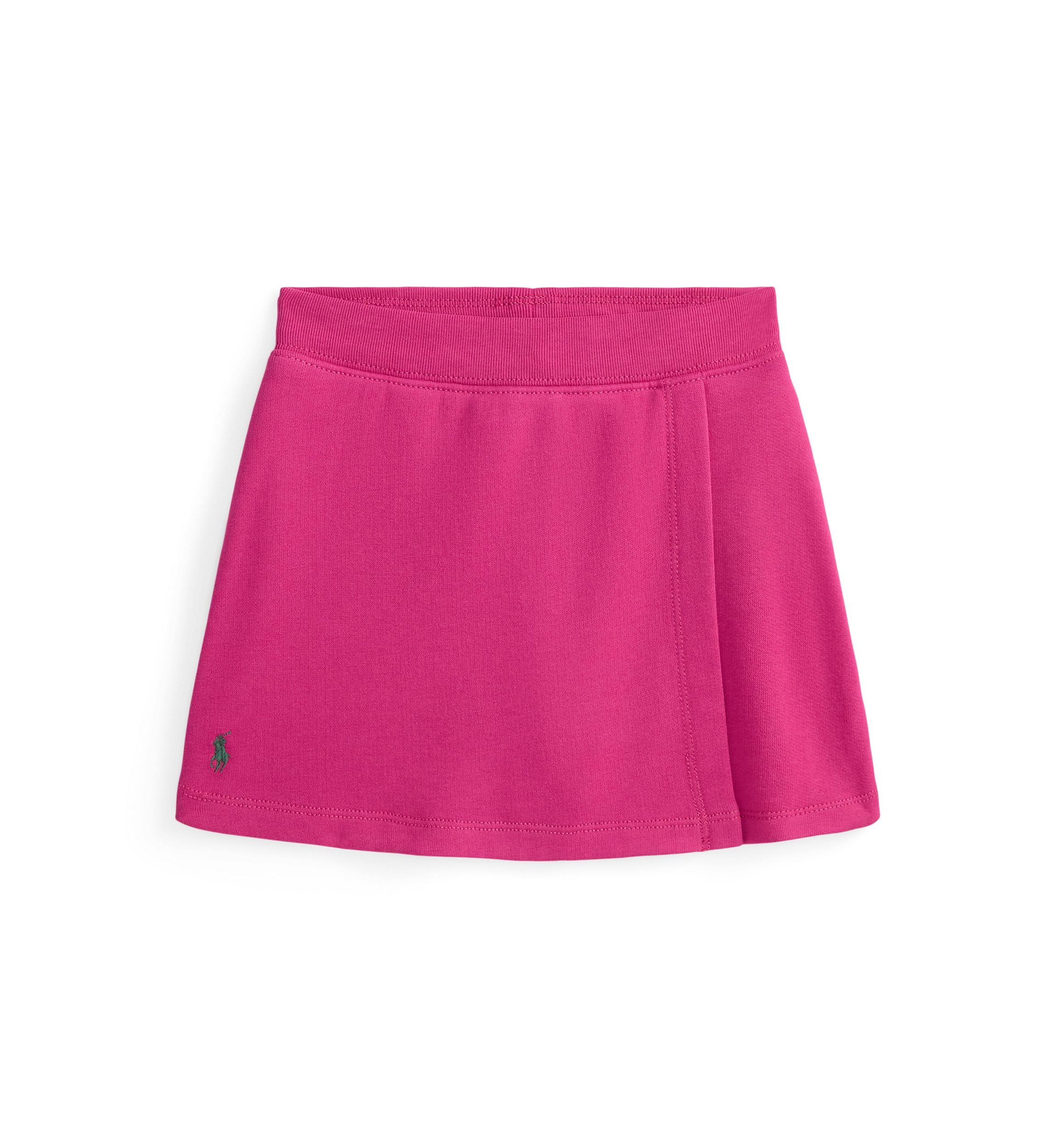 Girls 2-6x Faux Wrap Fleece Skort