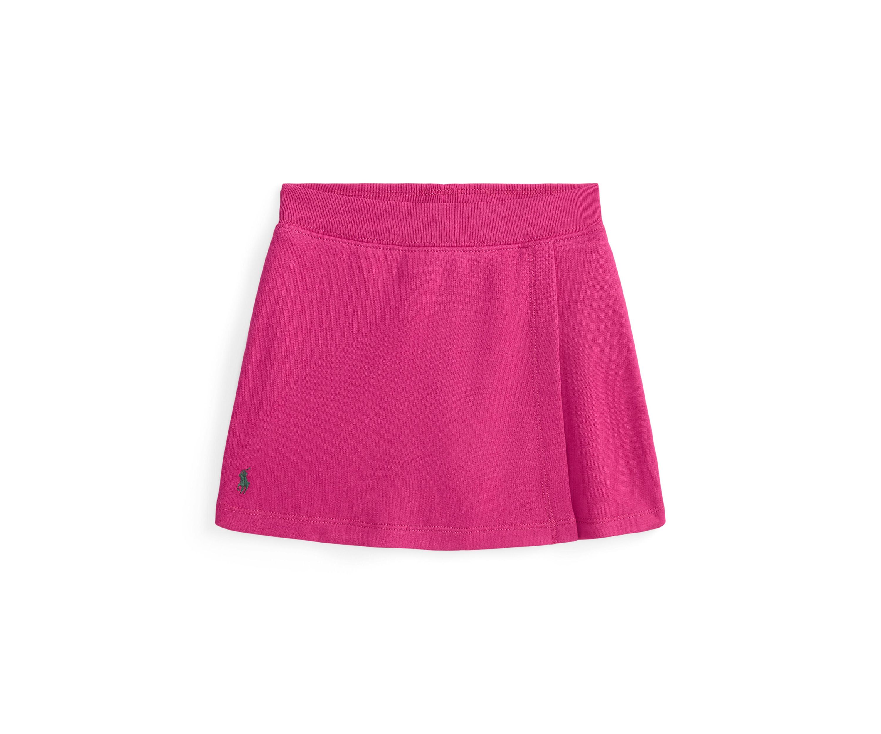 Girls 2-6x Faux Wrap Fleece Skort
