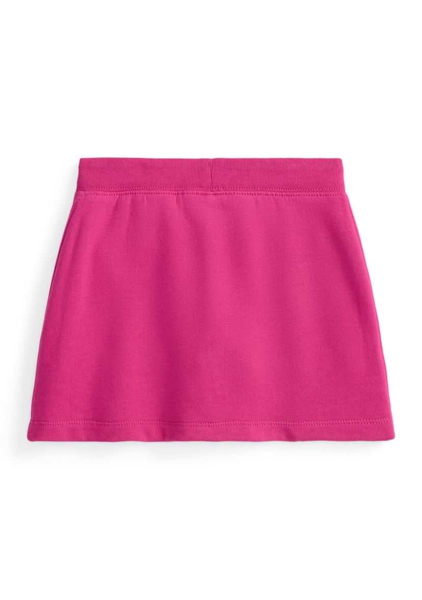 Girls 2-6x Faux Wrap Fleece Skort