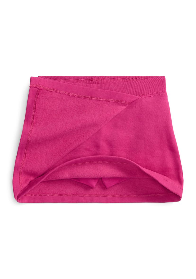 Girls 2-6x Faux Wrap Fleece Skort
