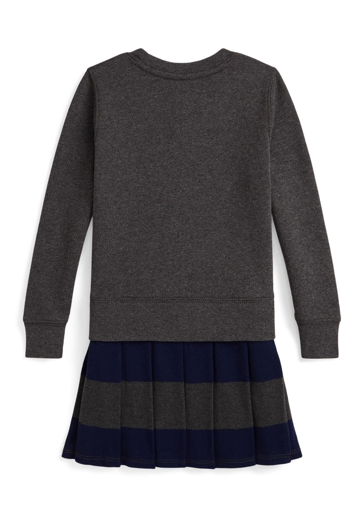 Girls 2-6x Big Pony Fleece Sweatshirt Dress