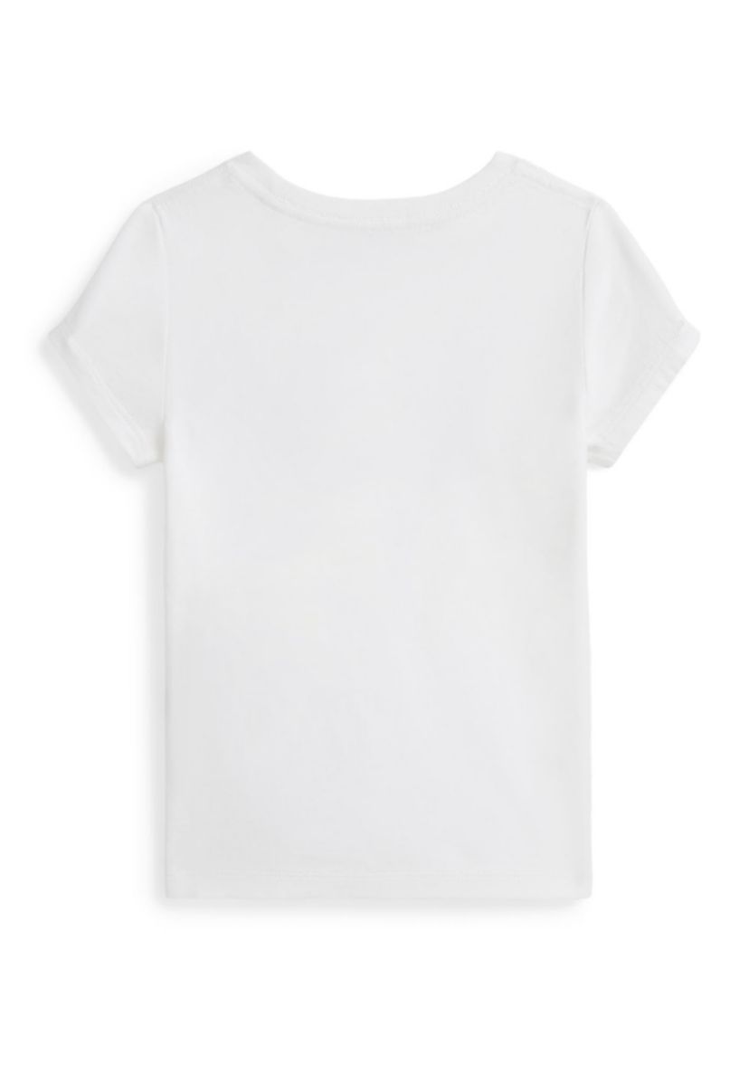 Girls 2-6x Logo Cotton Jersey Tee
