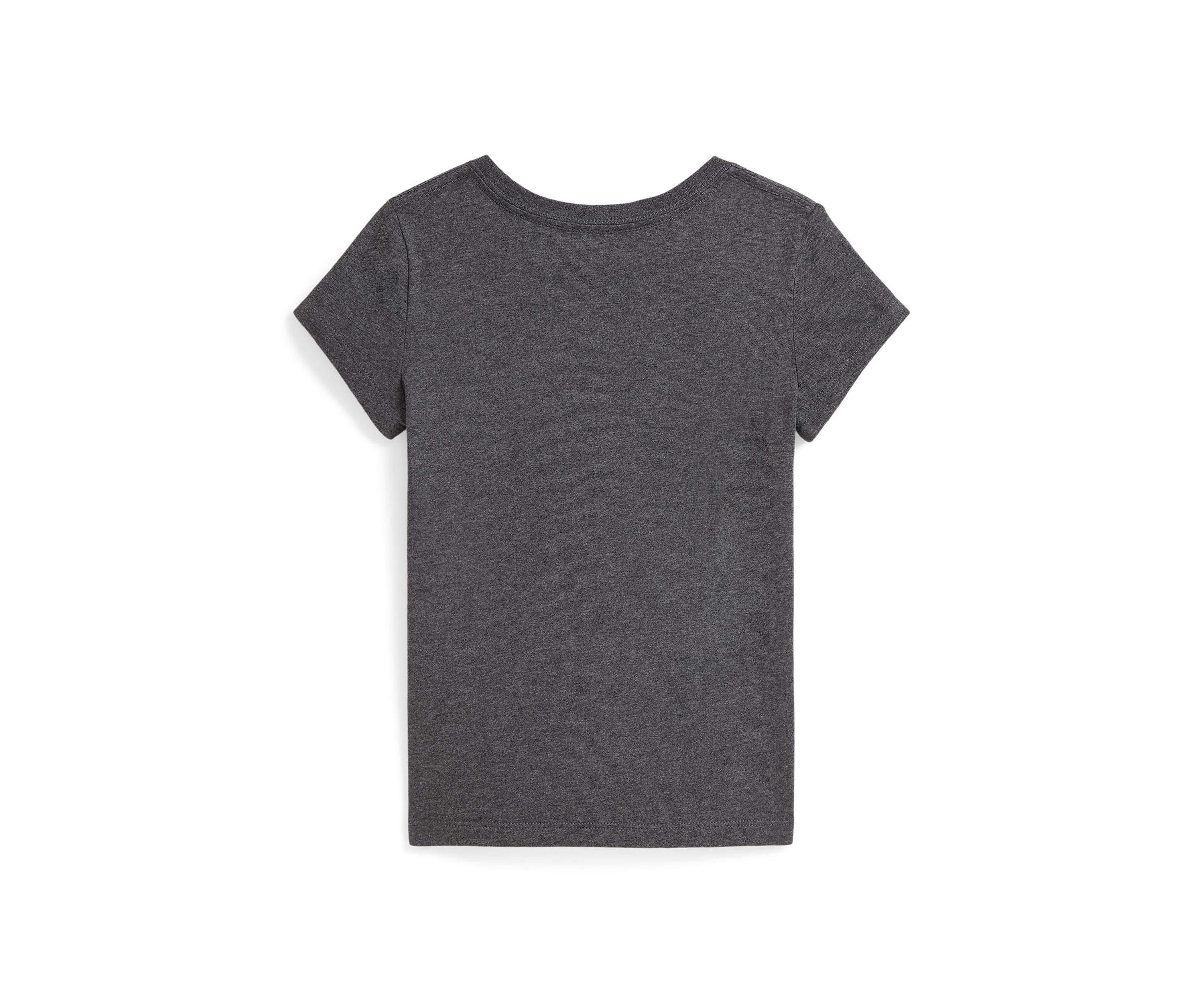 Girls 2-6x Cotton Jersey Letterman Tee