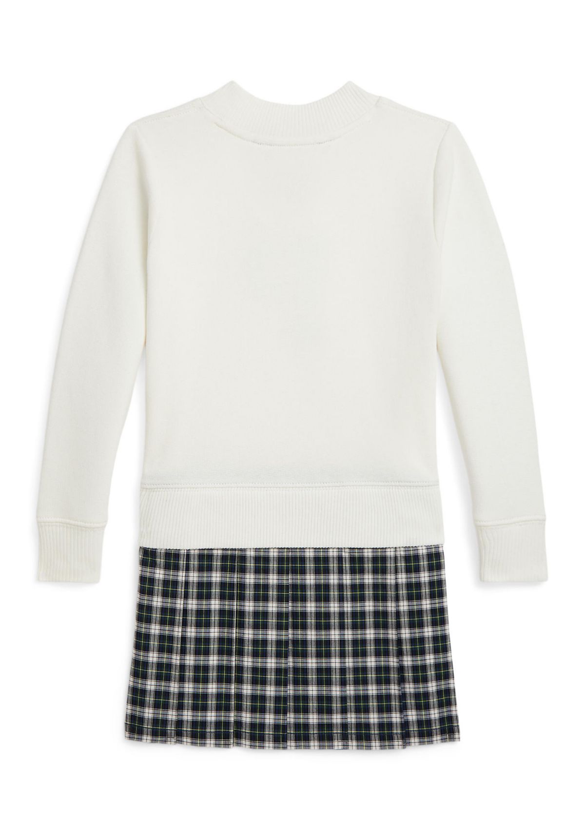 Girls 2-6x Letterman Fleece Sweatshirt Dress