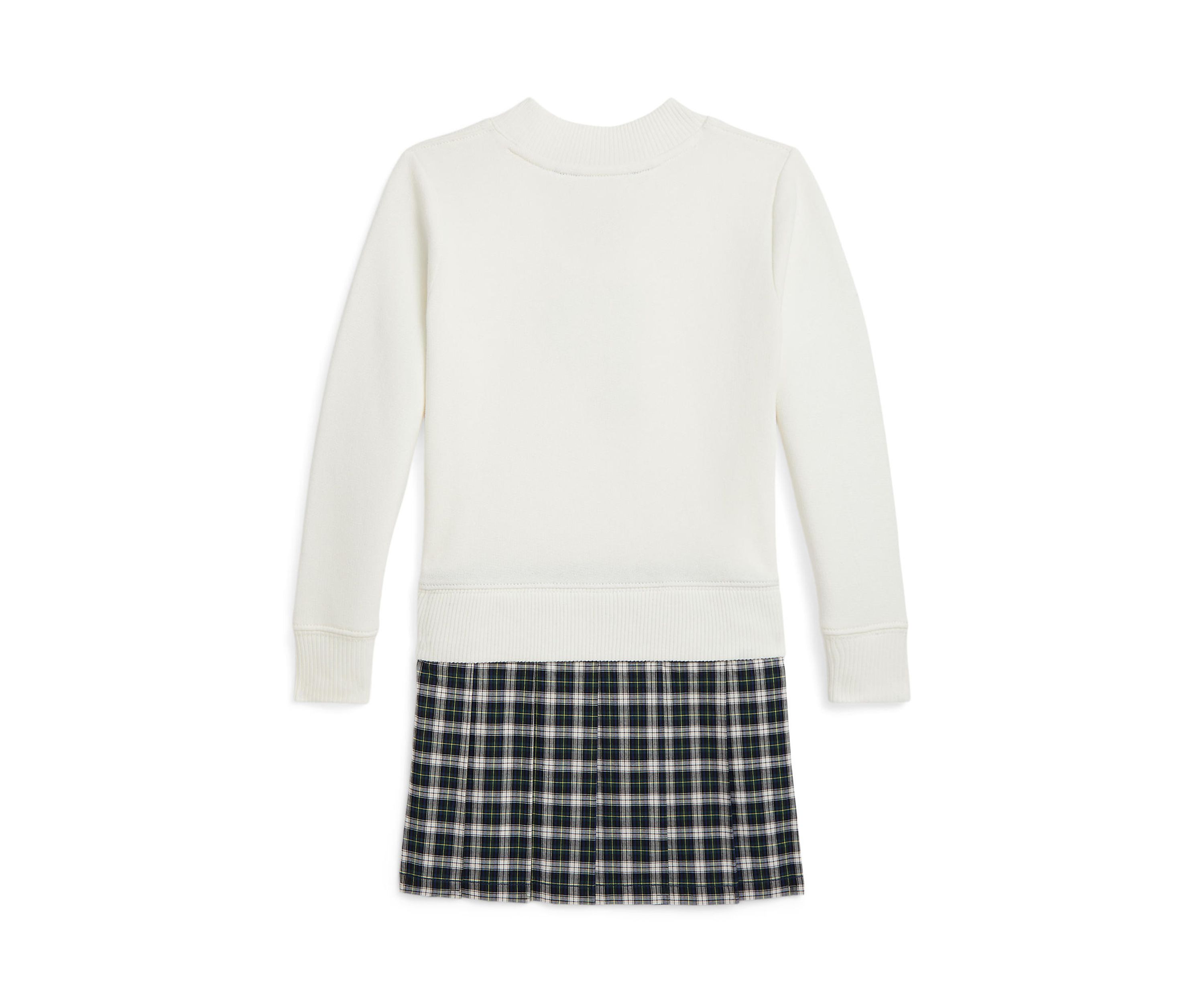Girls 2-6x Letterman Fleece Sweatshirt Dress