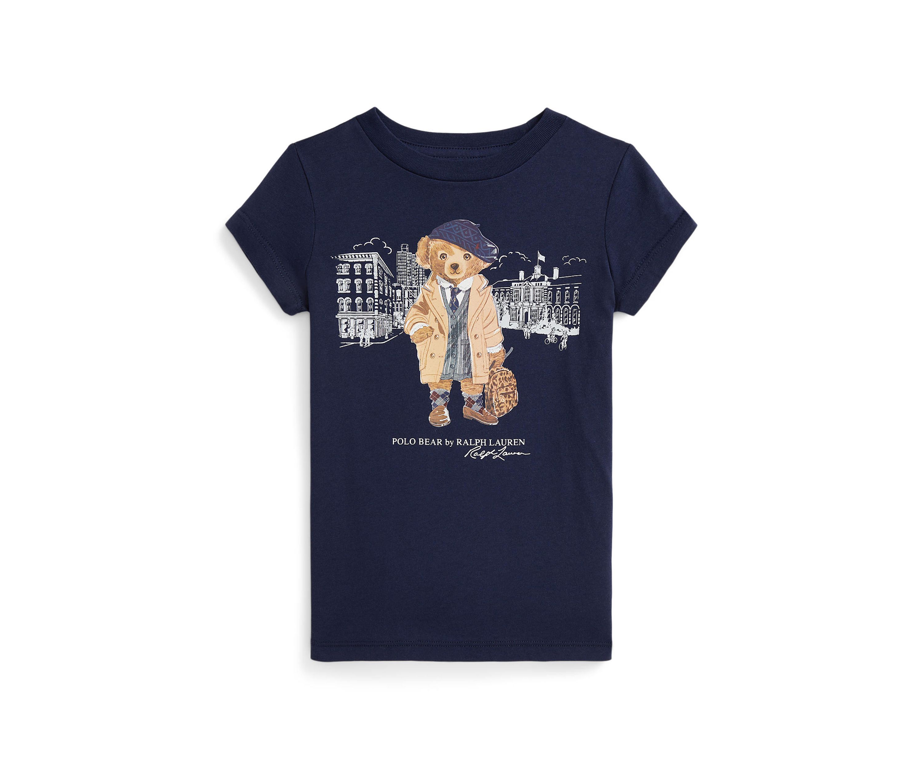 Girls 2-6x Polo Bear Cotton Jersey T-Shirt