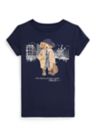 Girls 2-6x Polo Bear Cotton Jersey T-Shirt