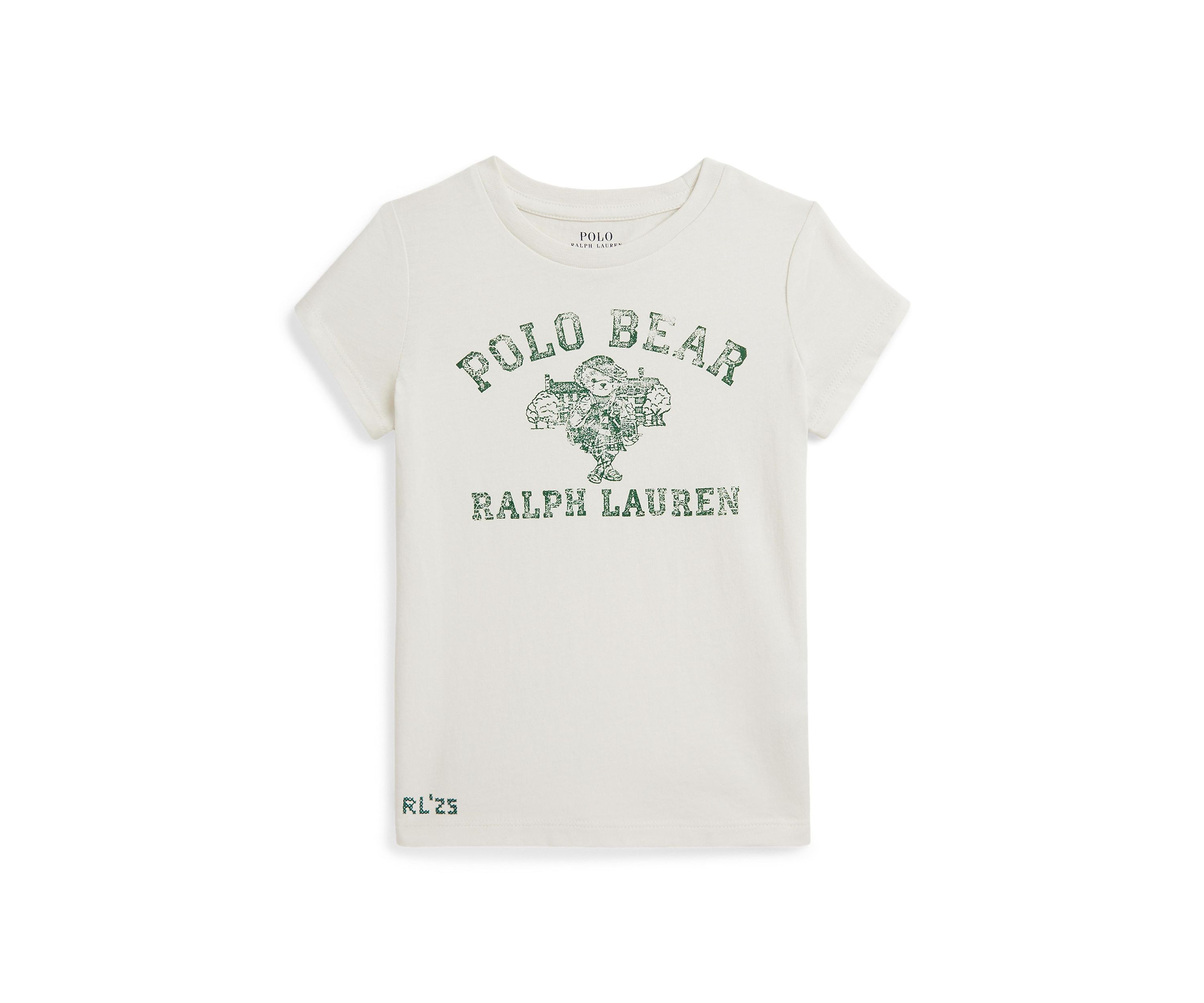 Girls 2-6x Polo Bear Cotton Jersey T-Shirt
