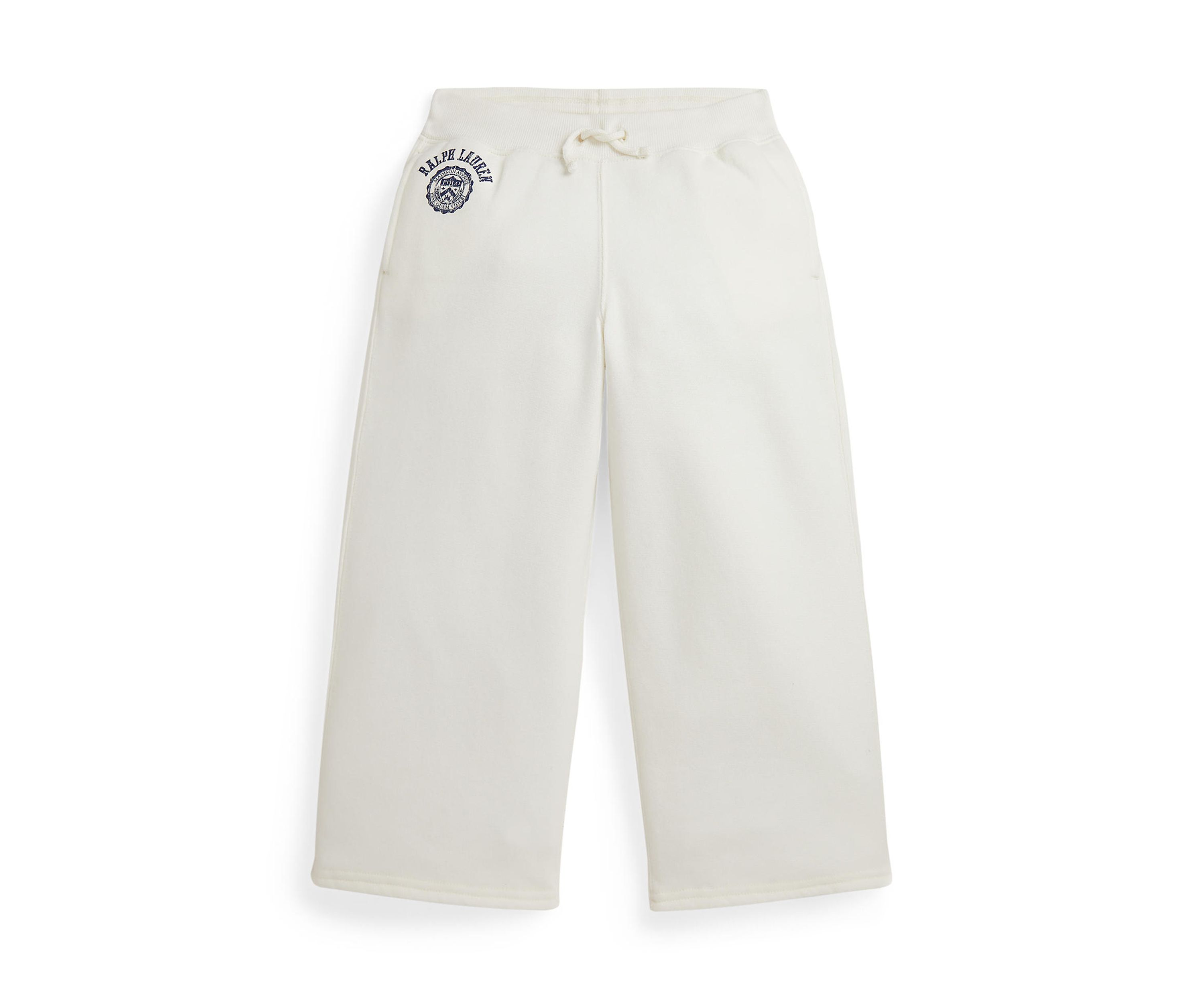 Girls 2-6x Logo Crest Fleece Wide Leg Pants