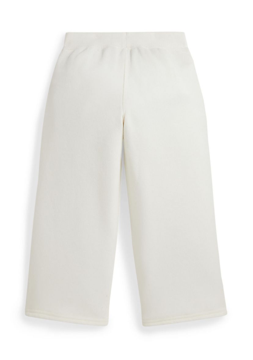 Girls 2-6x Logo Crest Fleece Wide Leg Pants