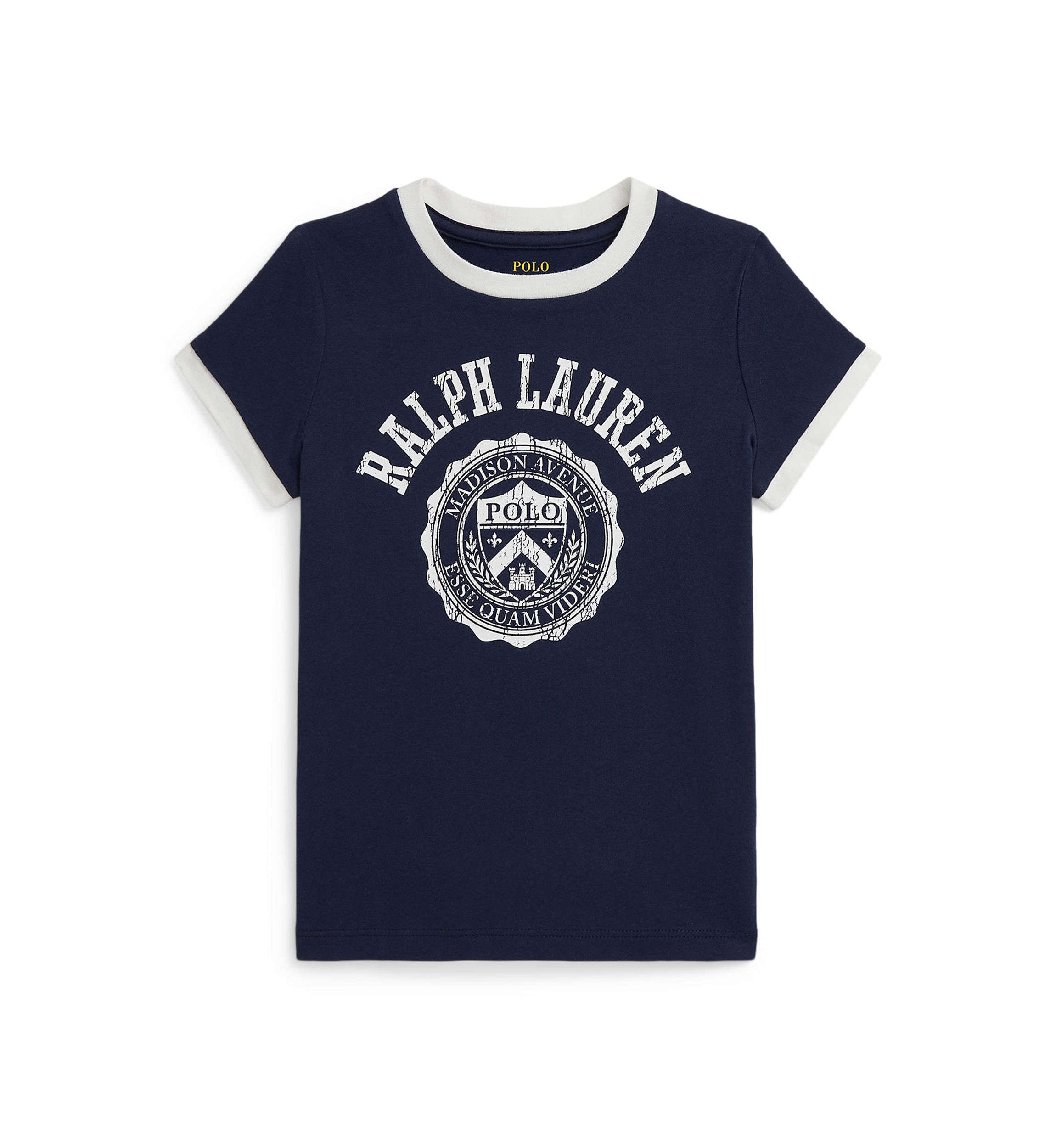 Girls 2-6x Logo Crest Cotton Jersey T-Shirt
