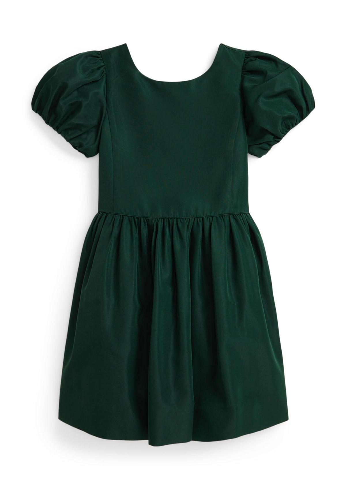 Girls 2-6x Balloon-Sleeve Taffeta Dress