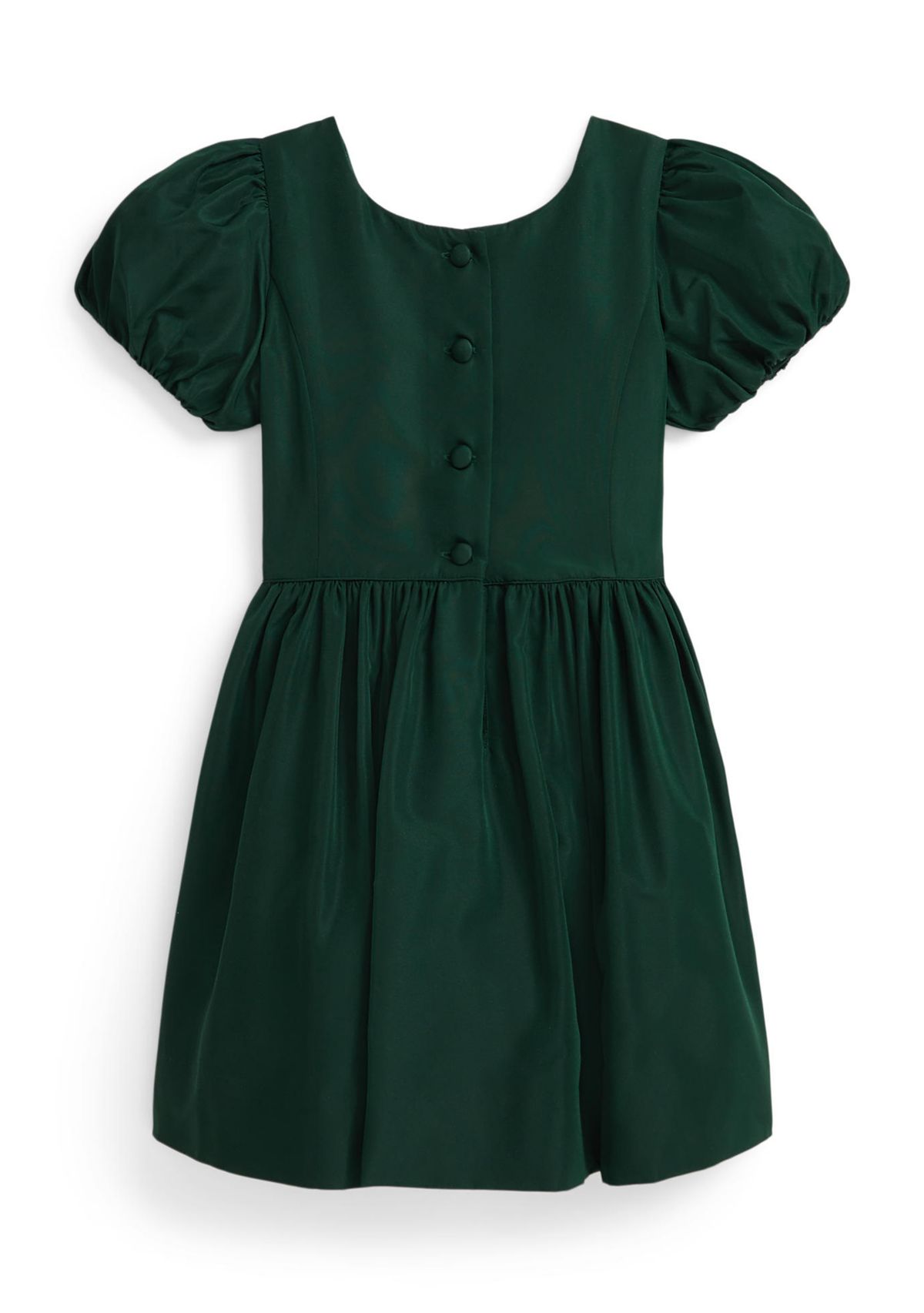 Girls 2-6x Balloon-Sleeve Taffeta Dress