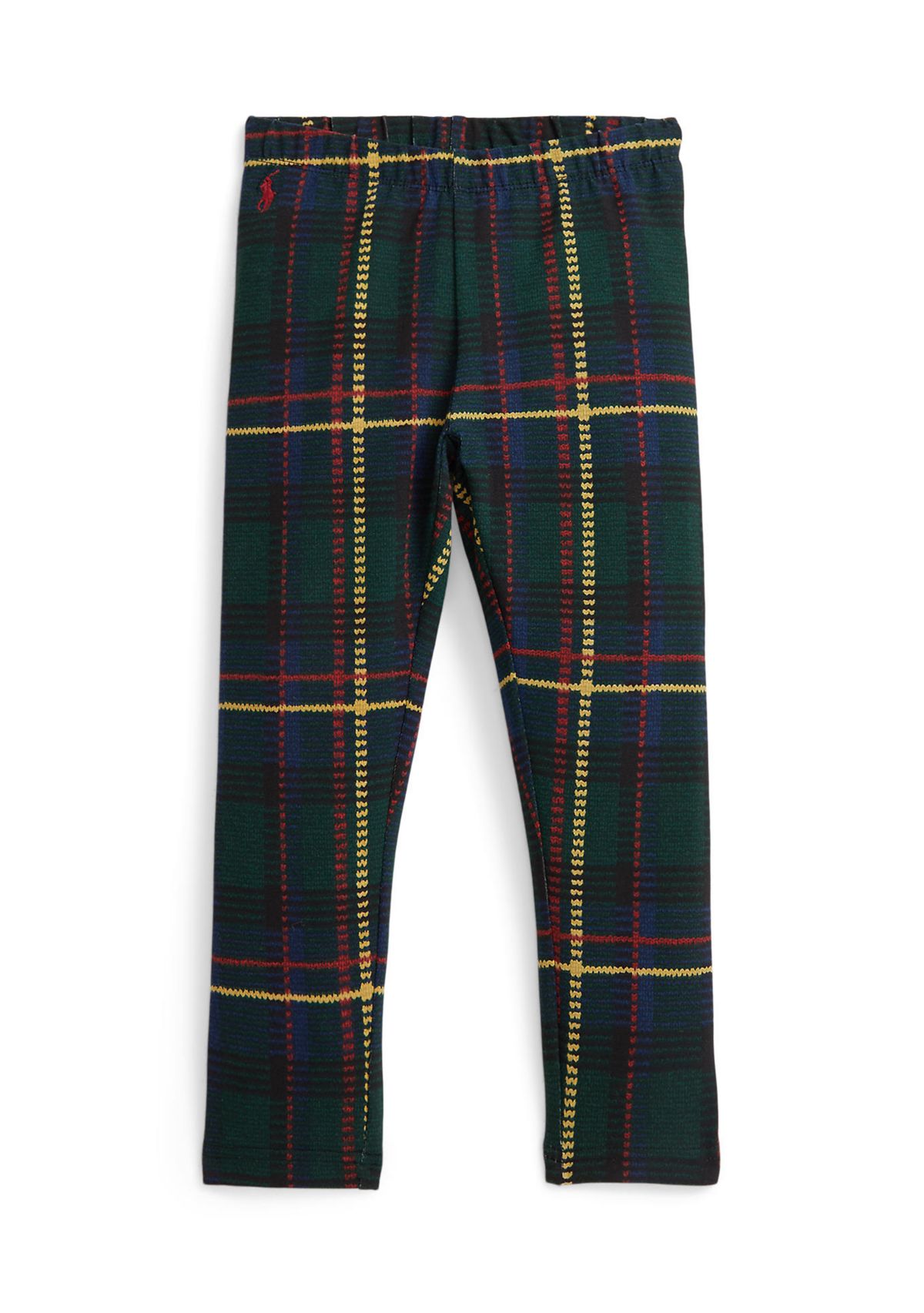 Girls 4-6x Plaid Stretch Jersey Leggings