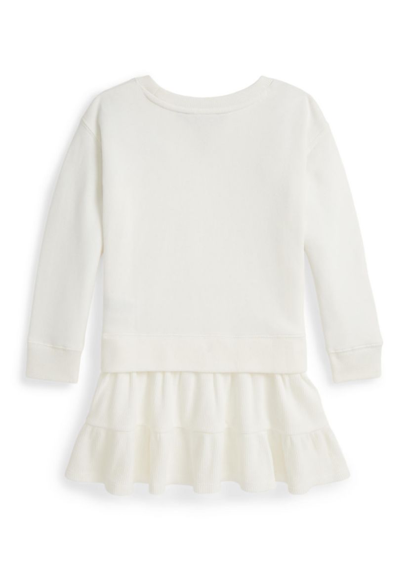 Girls 2-6x Polo Bear Fleece Dress