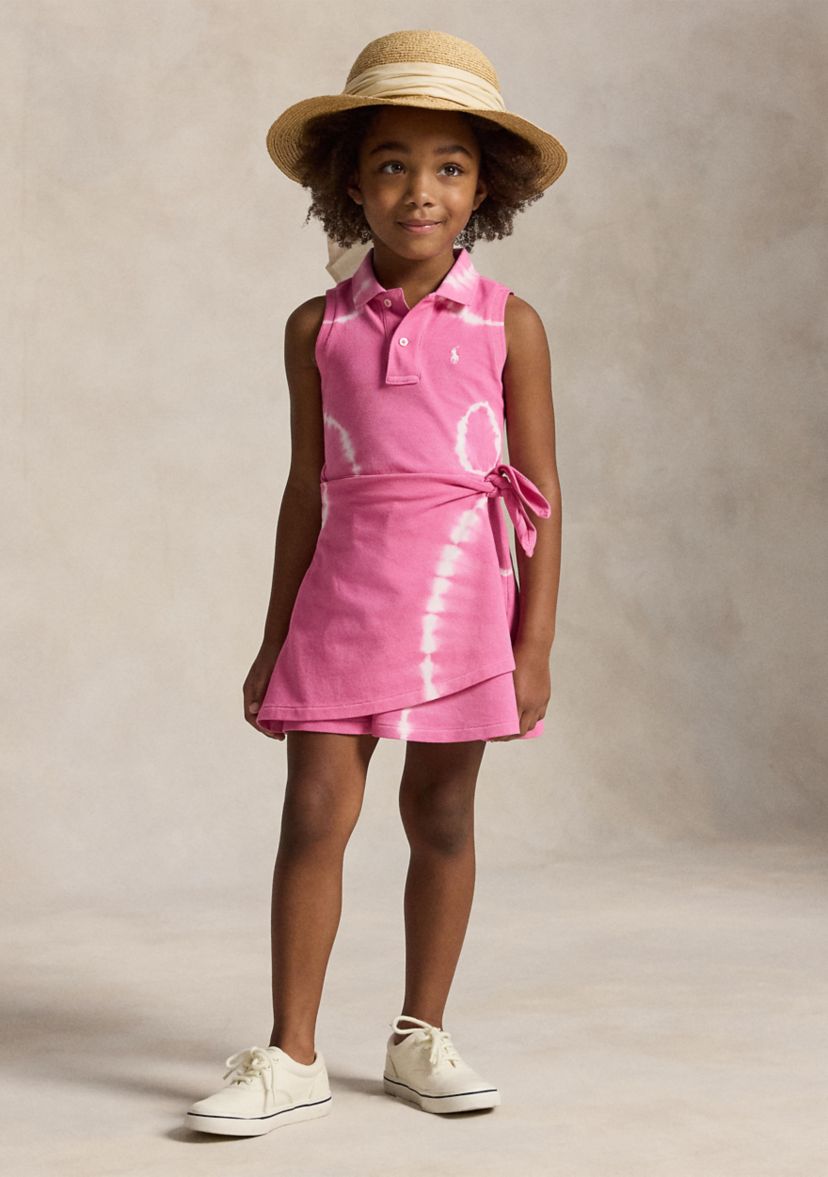 mesh polo dress Ralph Lauren Girls 7-16 Stretch Cotton Mesh Polo Dress