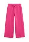 Girls 2-6x Wide-Leg Double-Knit Sweatpant