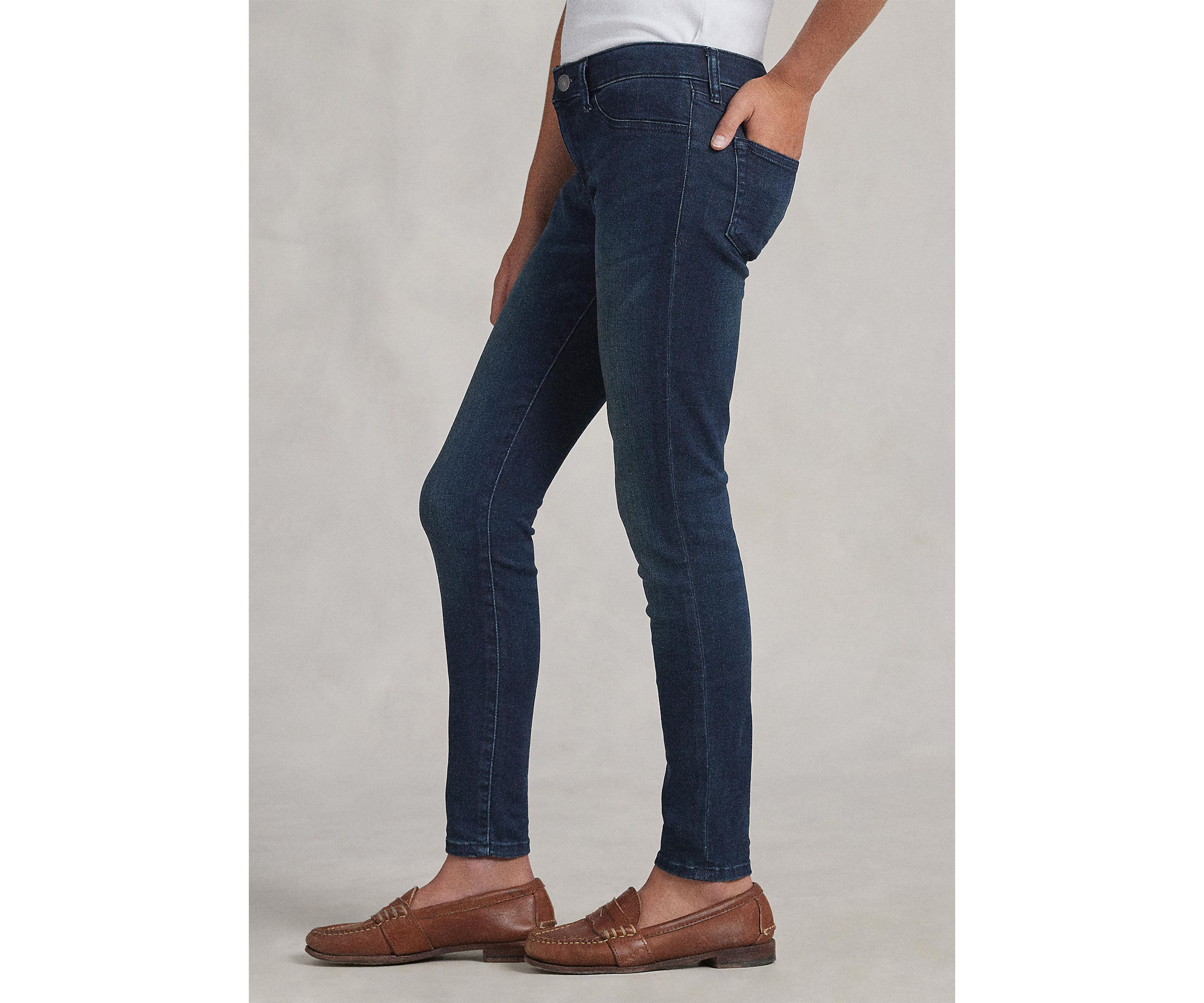 Girls 7-16 Aubrie Denim Leggings