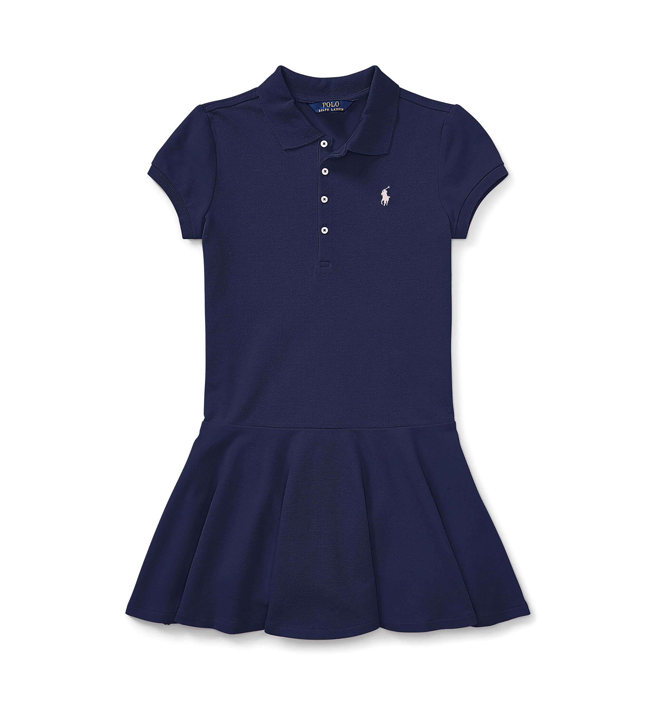 Mesh Polo Dress Girls 7-16