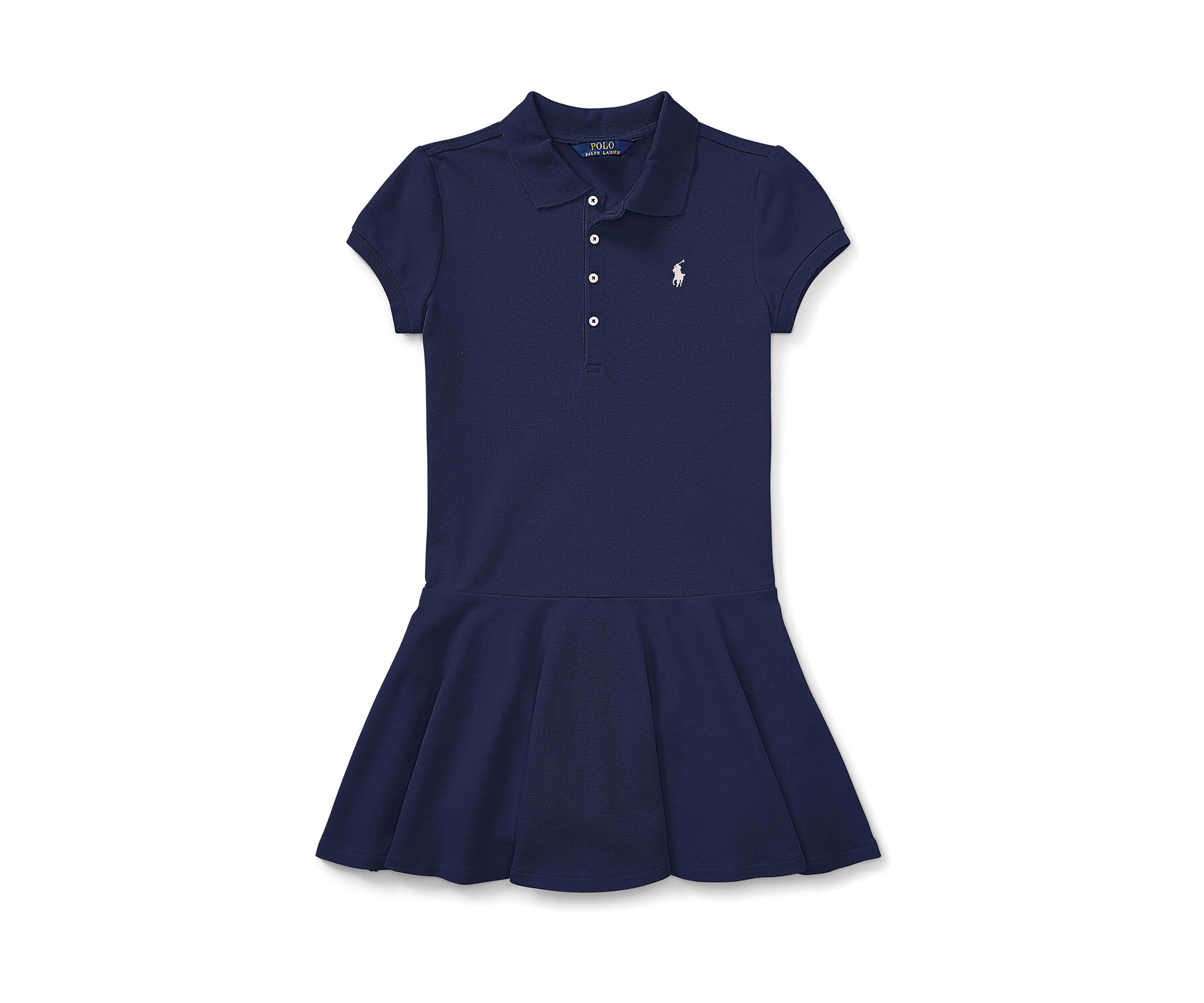 Mesh Polo Dress Girls 7-16