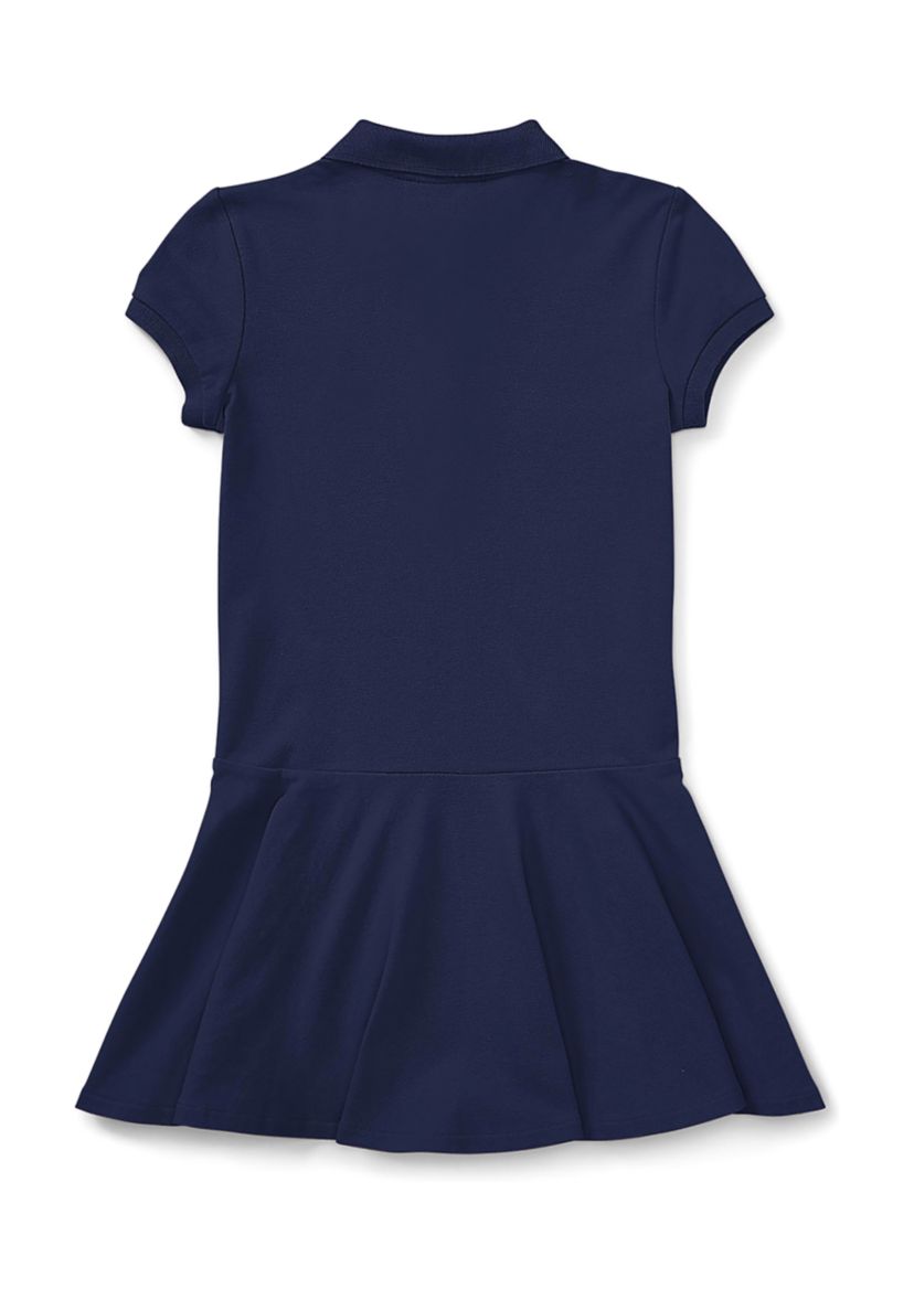 Mesh Polo Dress Girls 7-16