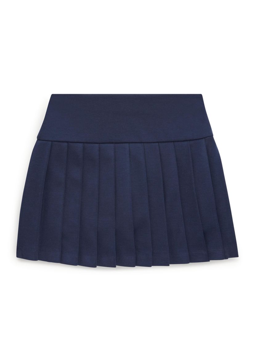 Girls 7-16 Pleated Ponte Skort