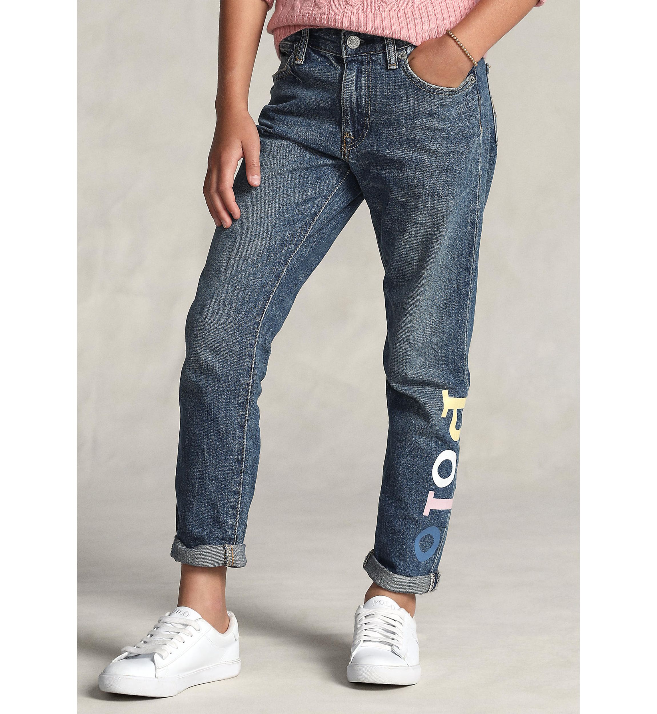 Girls 7-16 Astor Slim Boyfriend Jeans