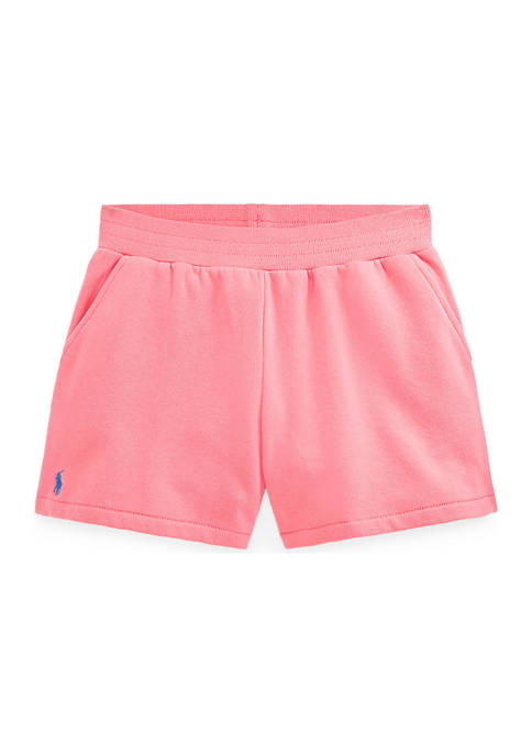 Girls 7-16 Cotton-Blend Fleece Shorts 