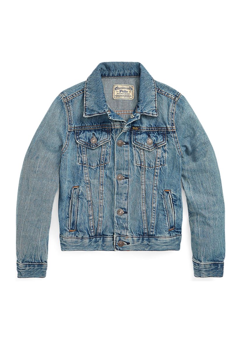 Girls 7-16 Denim Trucker Jacket