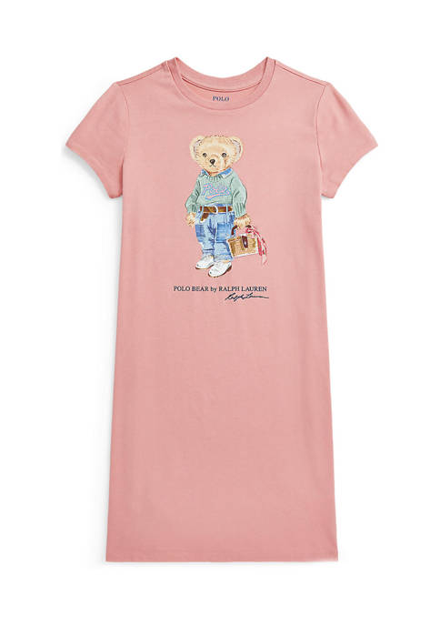 Ralph Lauren Childrenswear Girls 7-16 Polo Bear Jersey