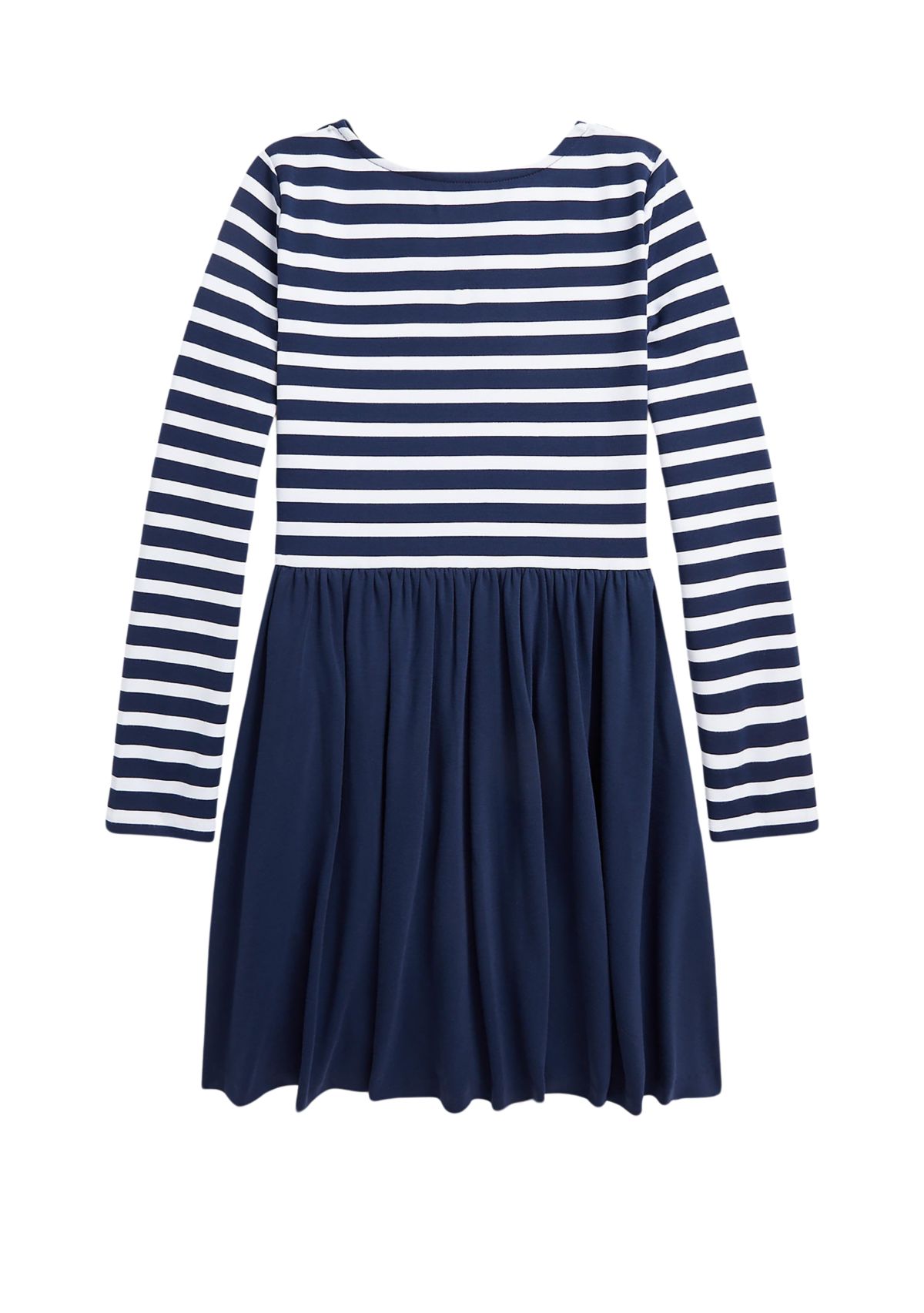 Girls 7-16 Striped Stretch Ponte Dress