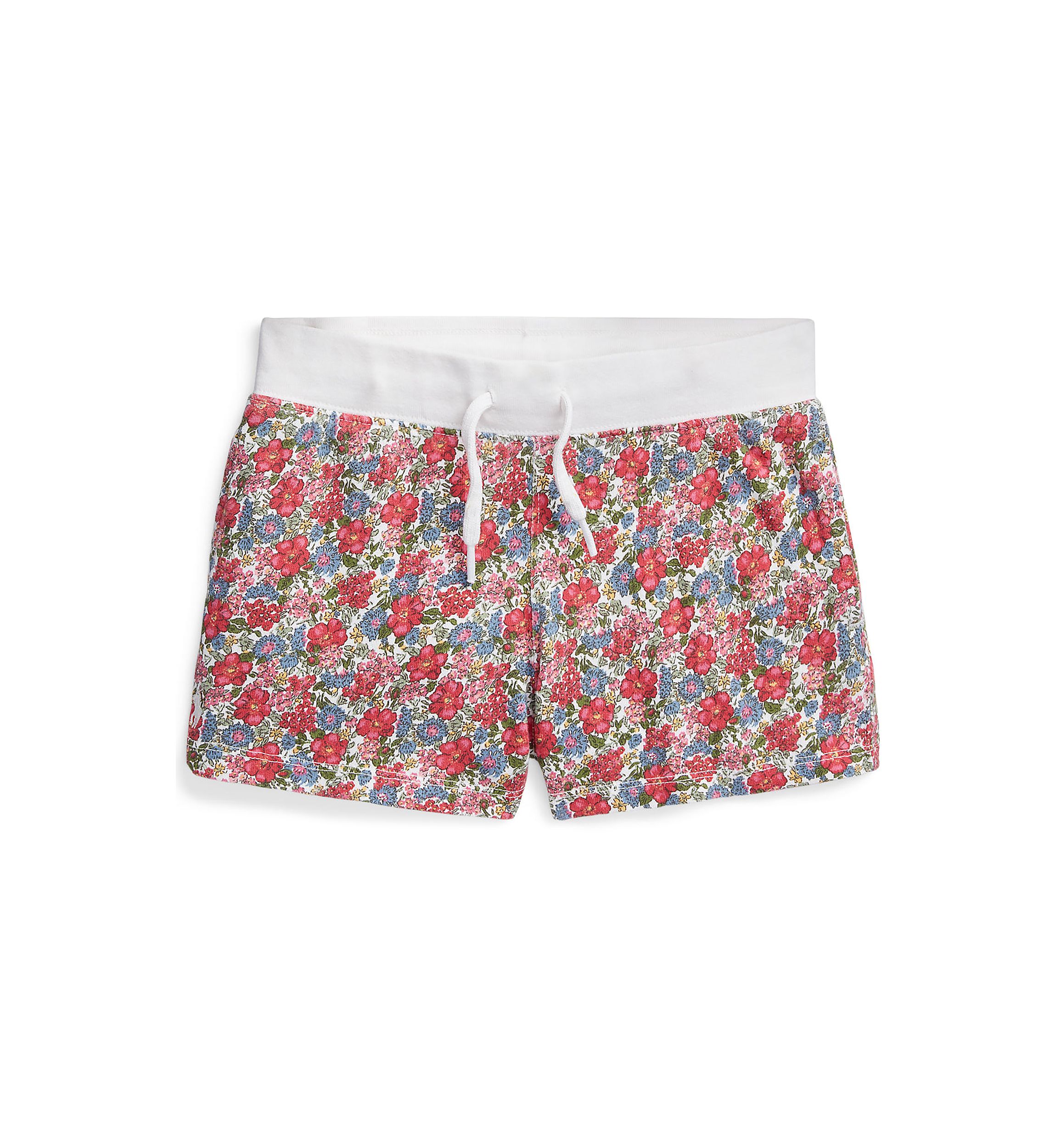 Girls 7-16 Floral Spa Terry Shorts