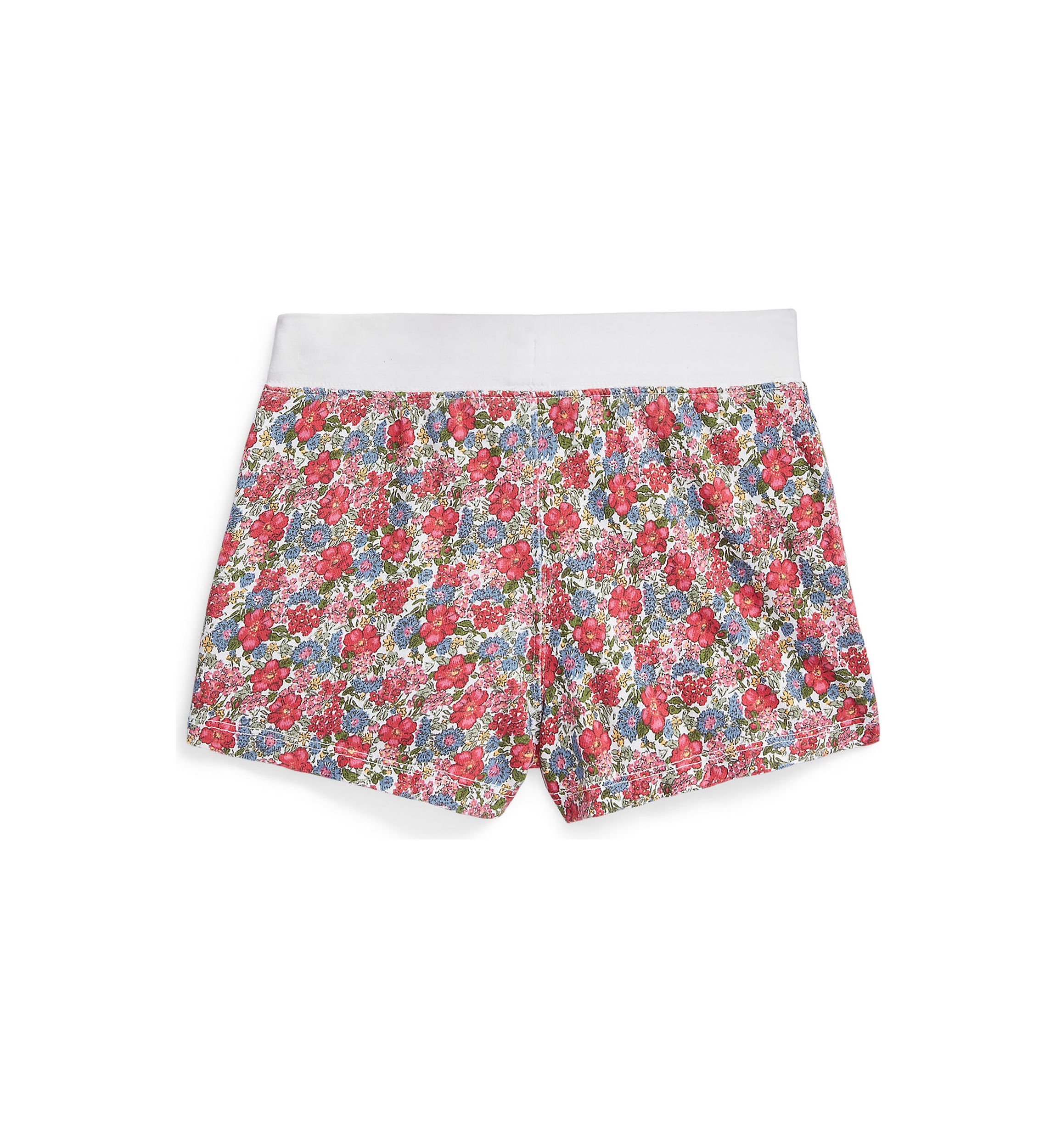 Girls 7-16 Floral Spa Terry Shorts