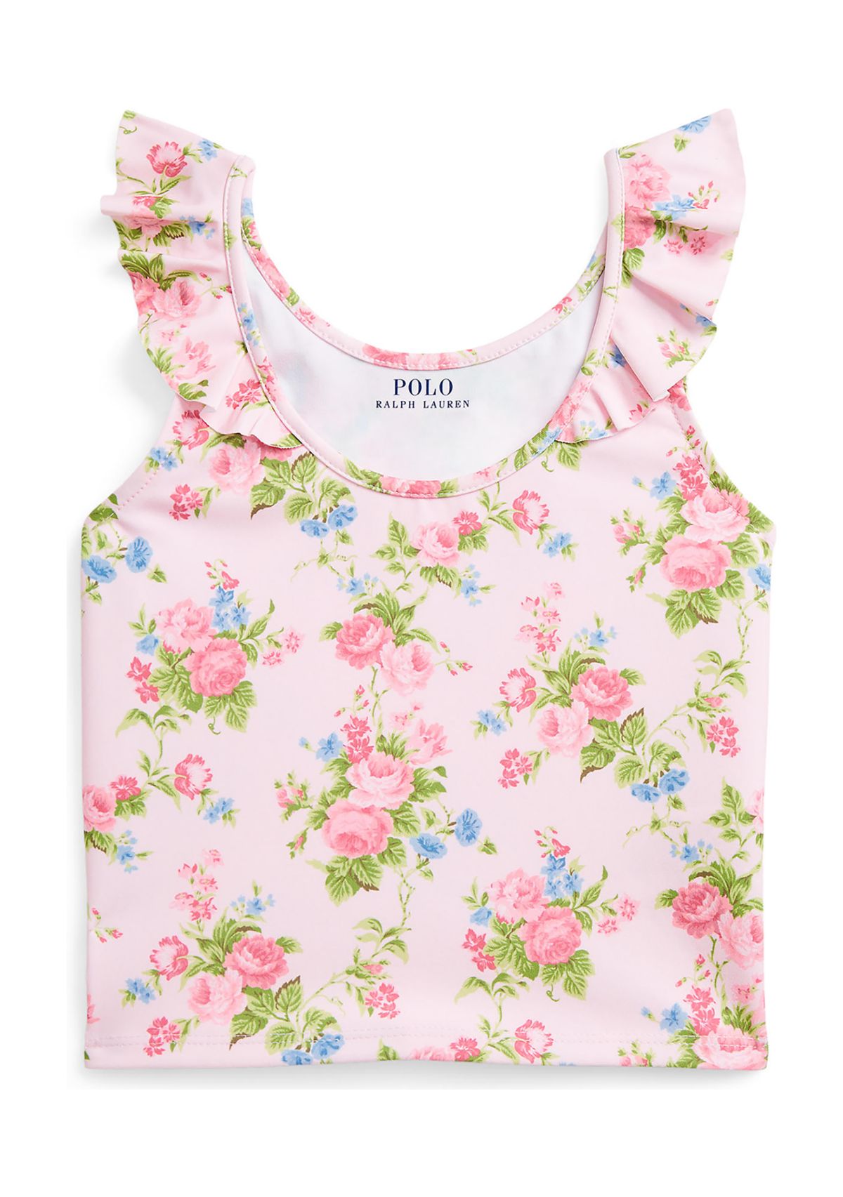 Girls 7-16 Floral Performance Jersey Top