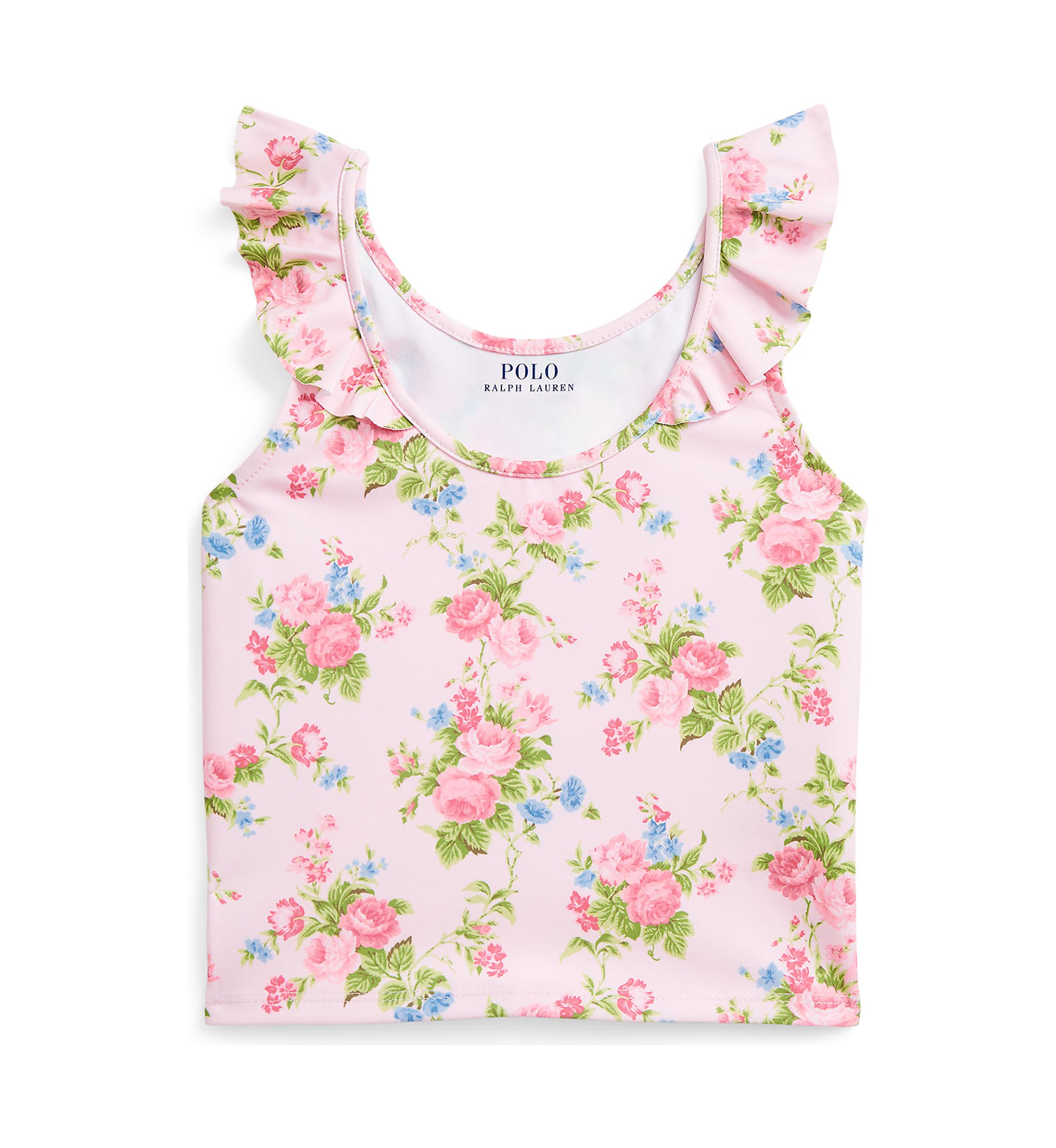 Girls 7-16 Floral Performance Jersey Top
