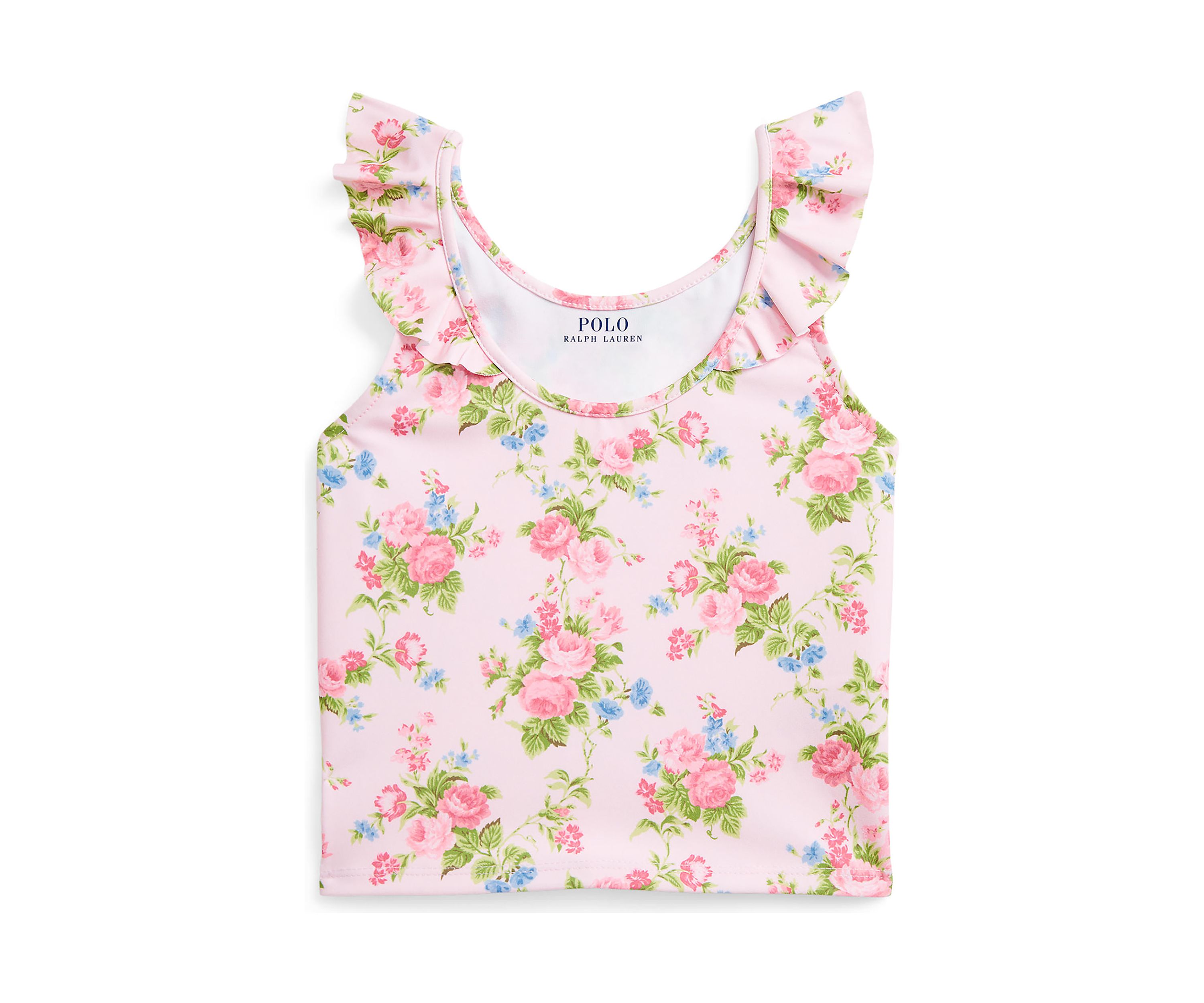 Girls 7-16 Floral Performance Jersey Top