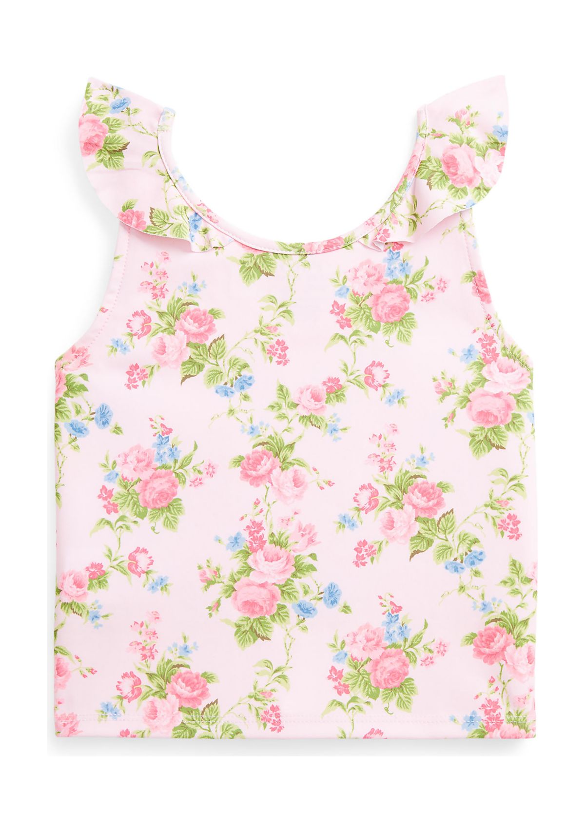 Girls 7-16 Floral Performance Jersey Top