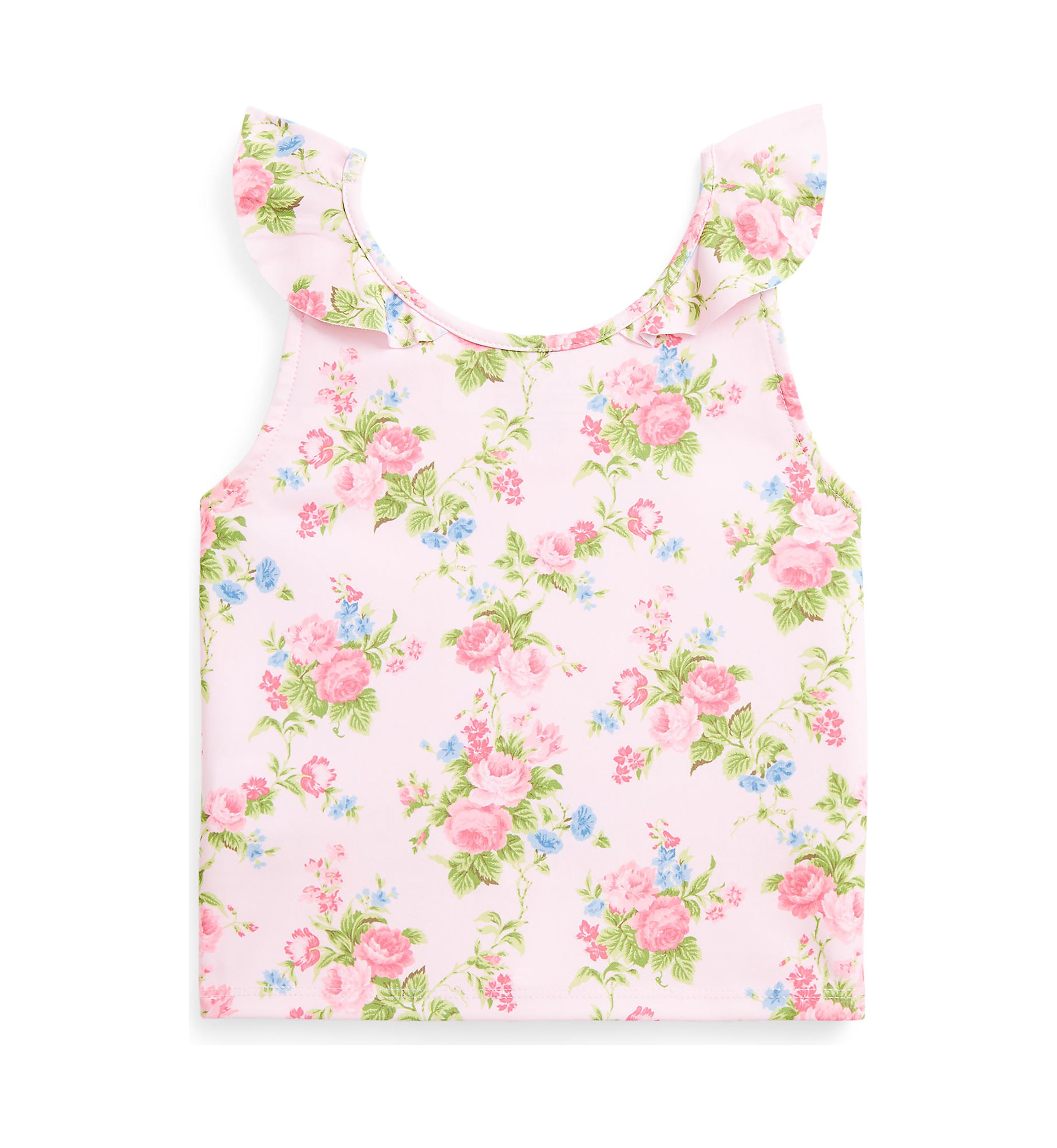 Girls 7-16 Floral Performance Jersey Top