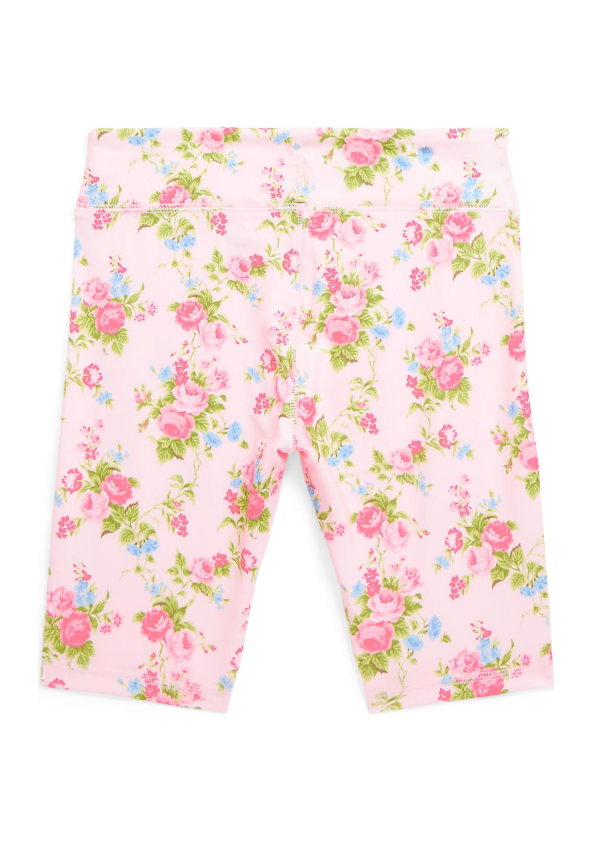 Girls 7-16 Floral Performance Jersey Bike Shorts