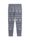 Girls 7-16 Fair Isle Stretch Jersey Leggings