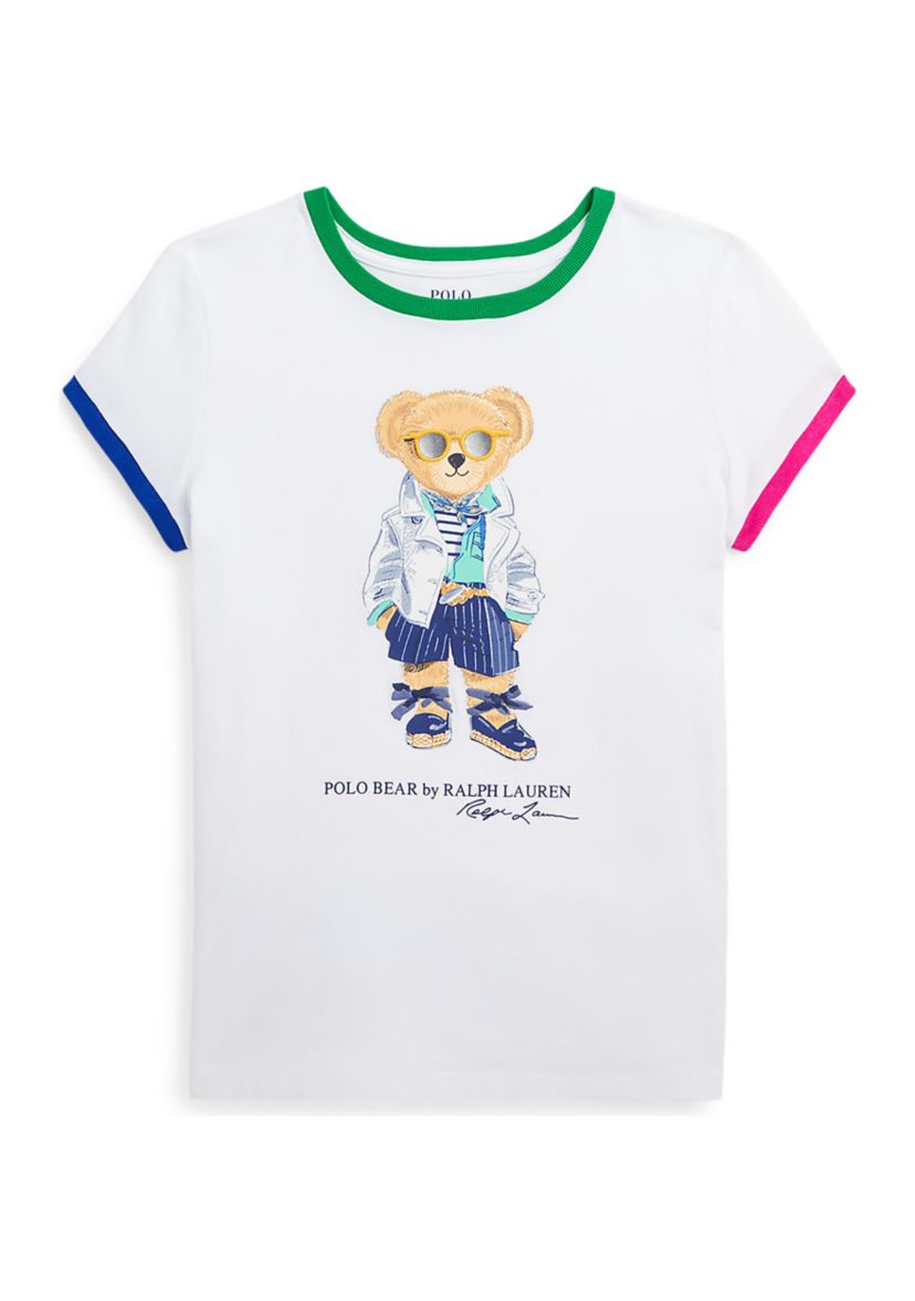 Girls 7-16 Polo Bear Cotton Jersey T-Shirt