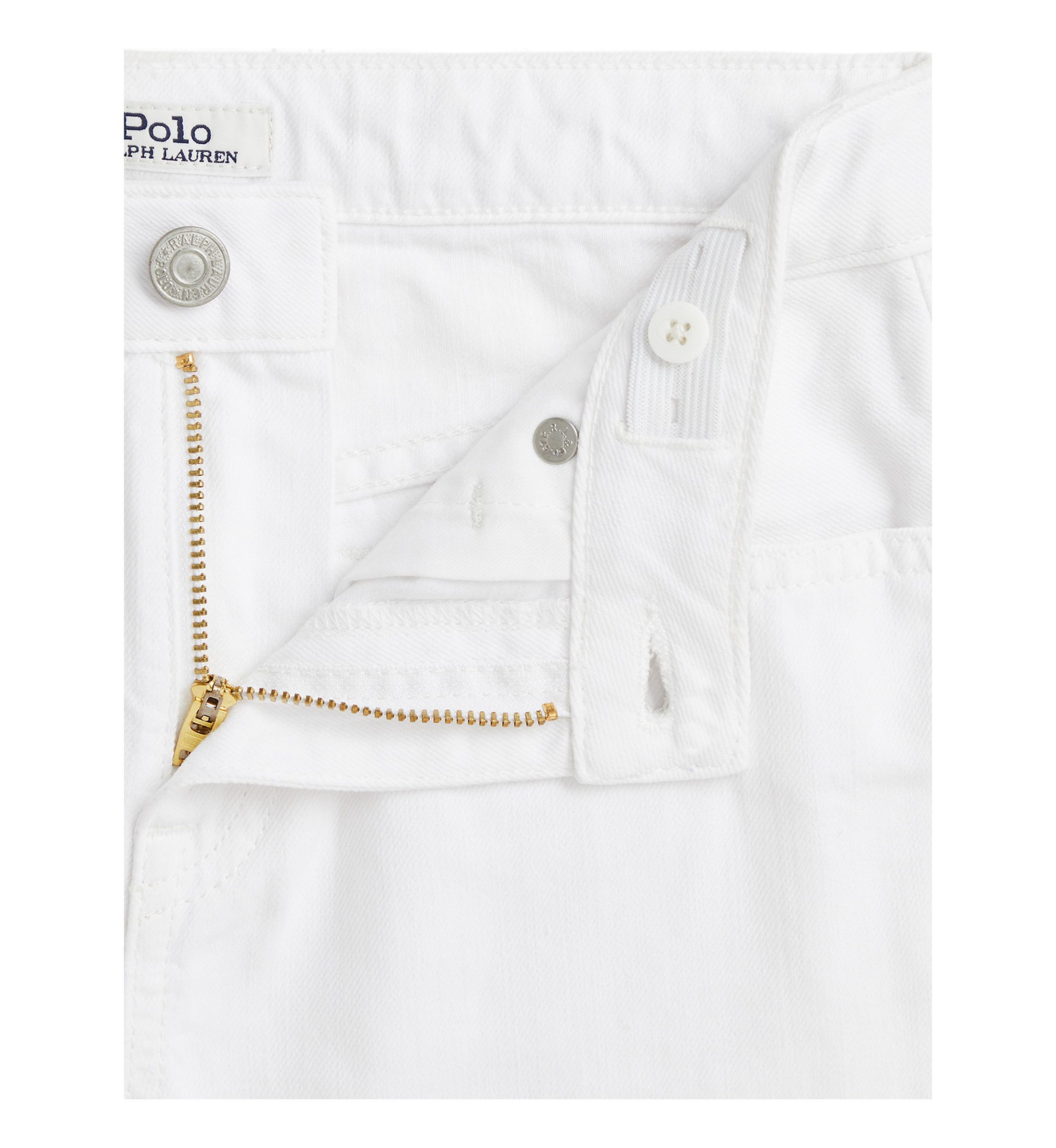 Girls 7-16 Frayed Hem Cotton Denim Shorts
