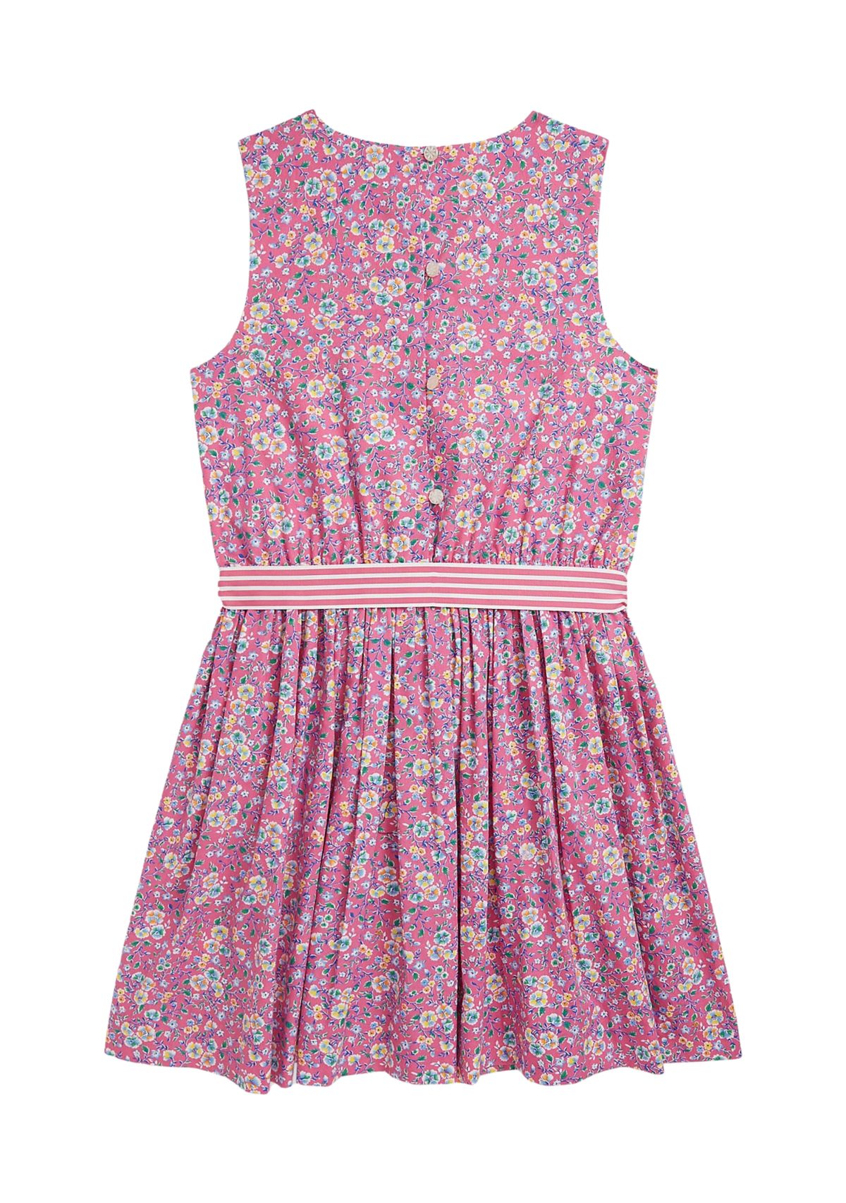 Girls 7-16 Floral Cotton Poplin Dress