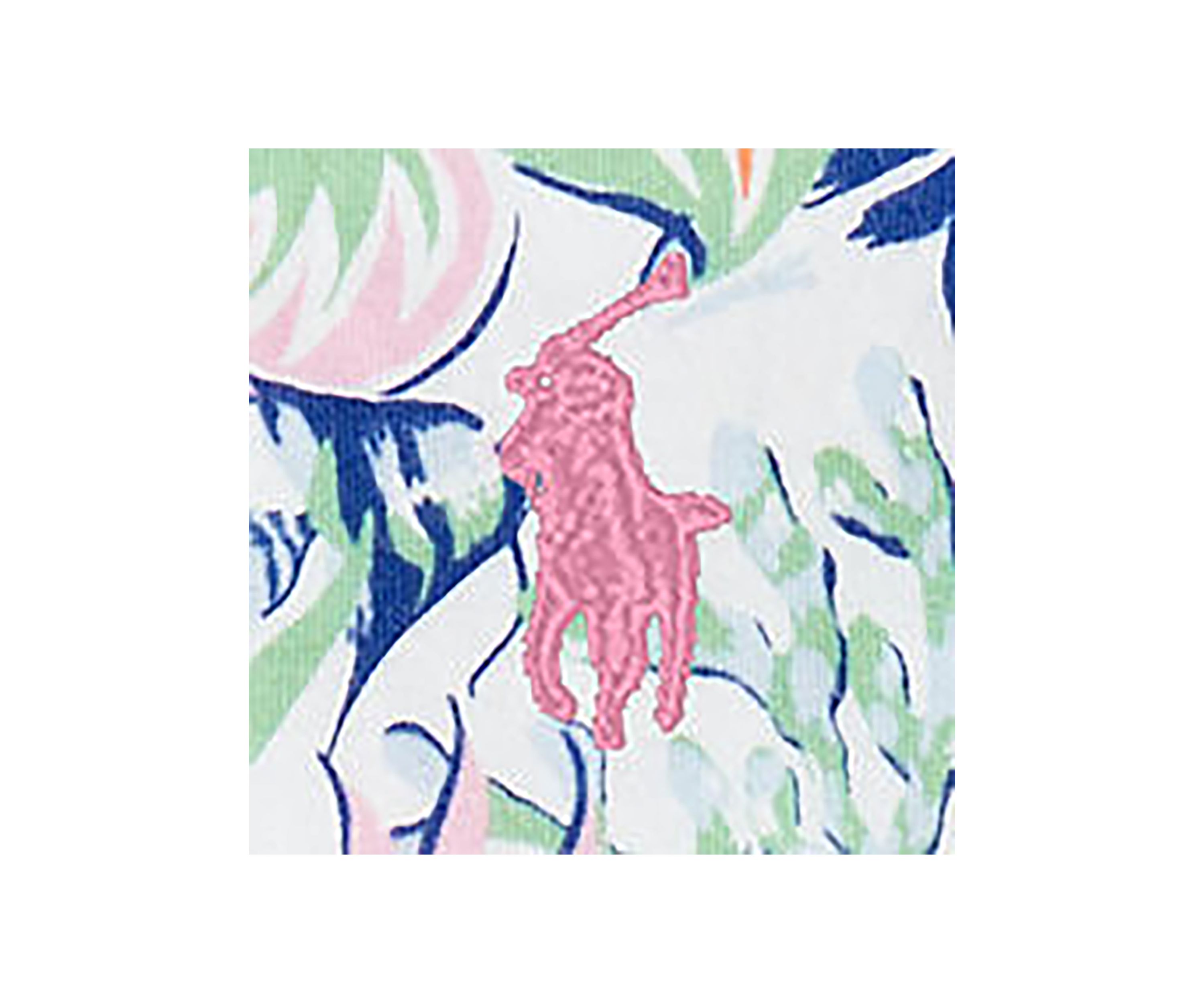 Girls 7-16 Tropical Print Ruffled Cotton Romper