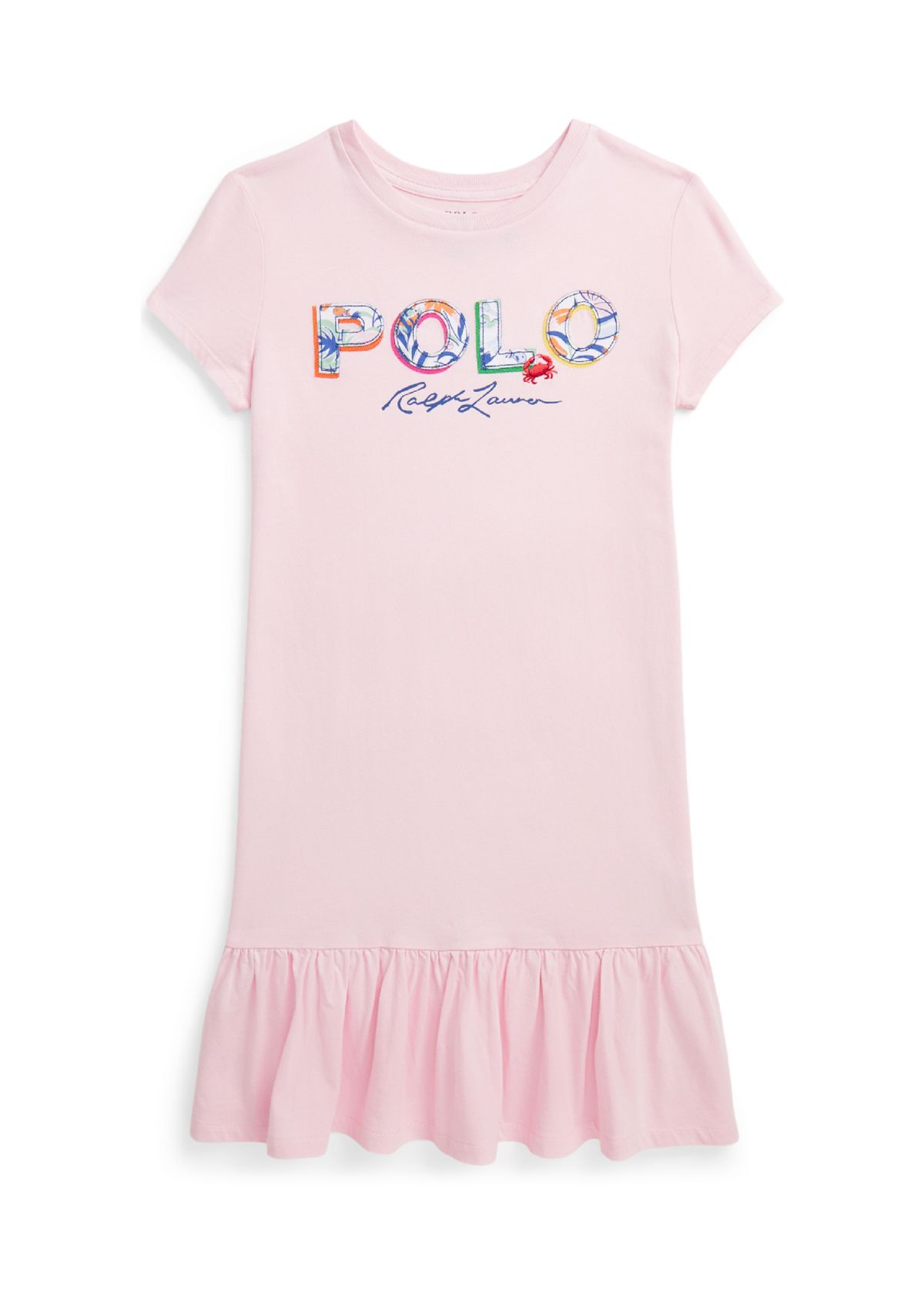 Girls 7-16 Tropical Logo Cotton Jersey T-Shirt Dress