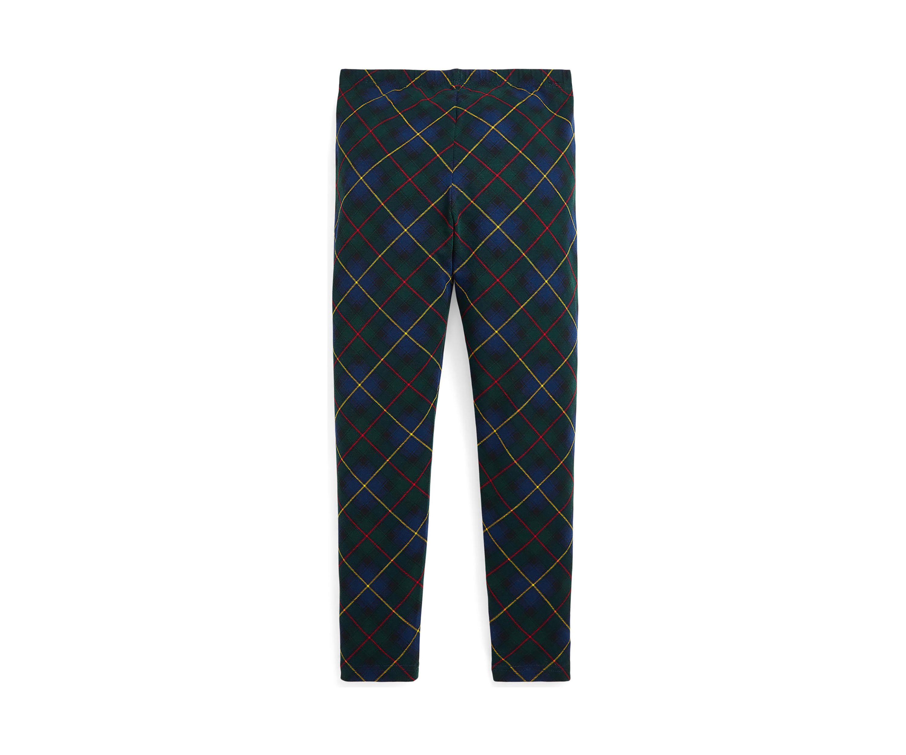 Girls 7-16 Plaid Stretch Jersey Leggings 