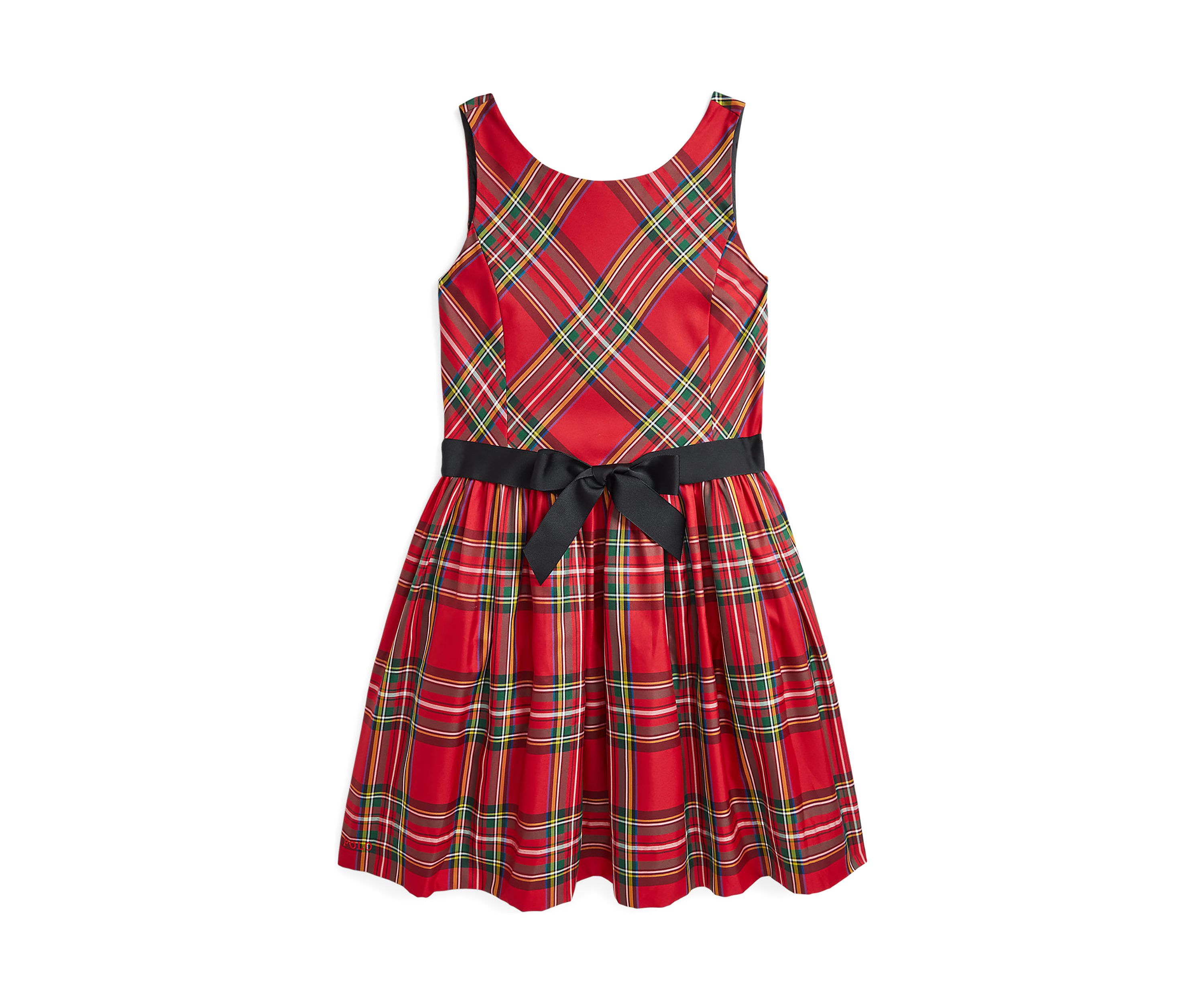 Girls 7-16 Plaid Twill Dress