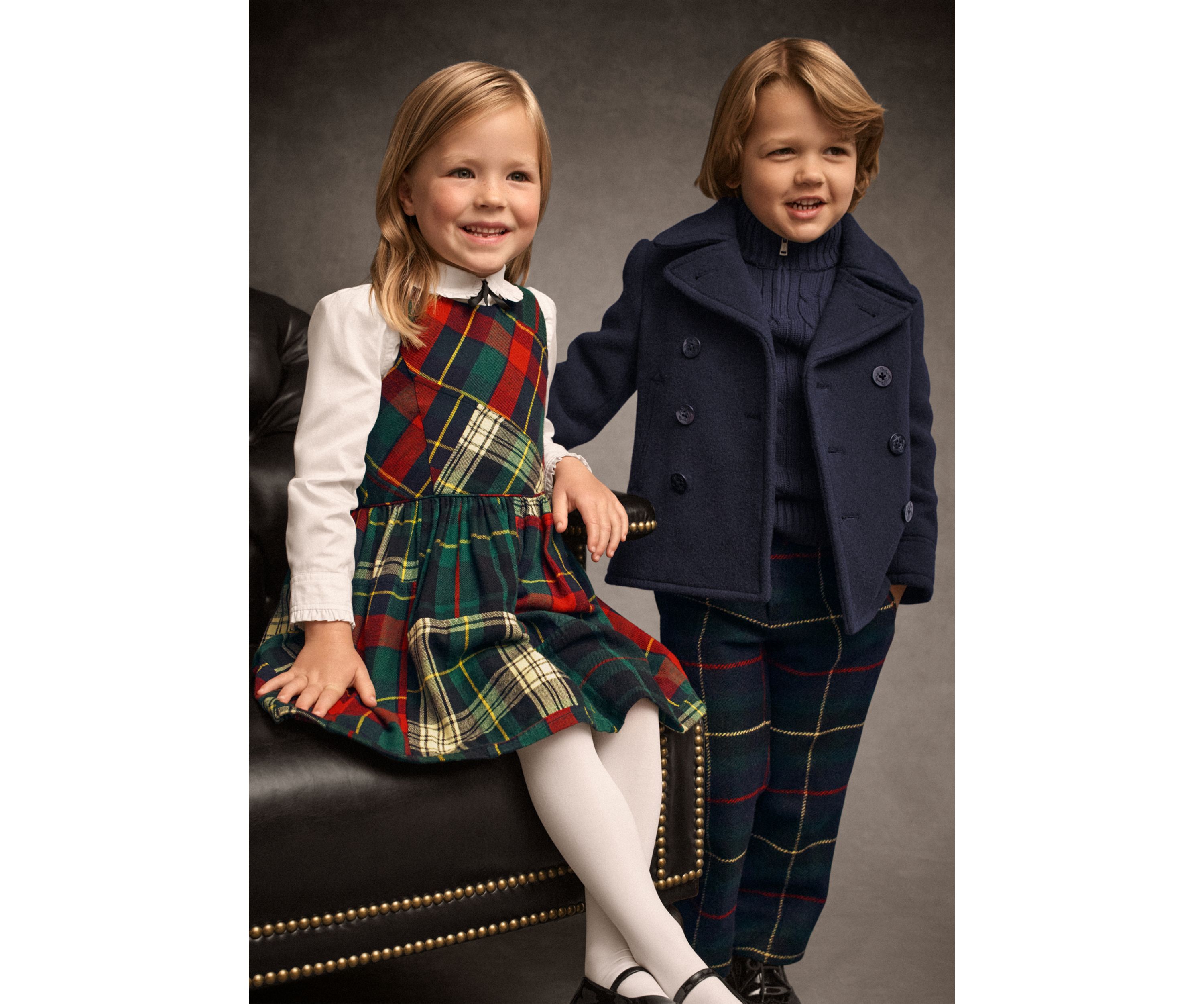 Girls 7-16 Patchwork Plaid Flannel Dress