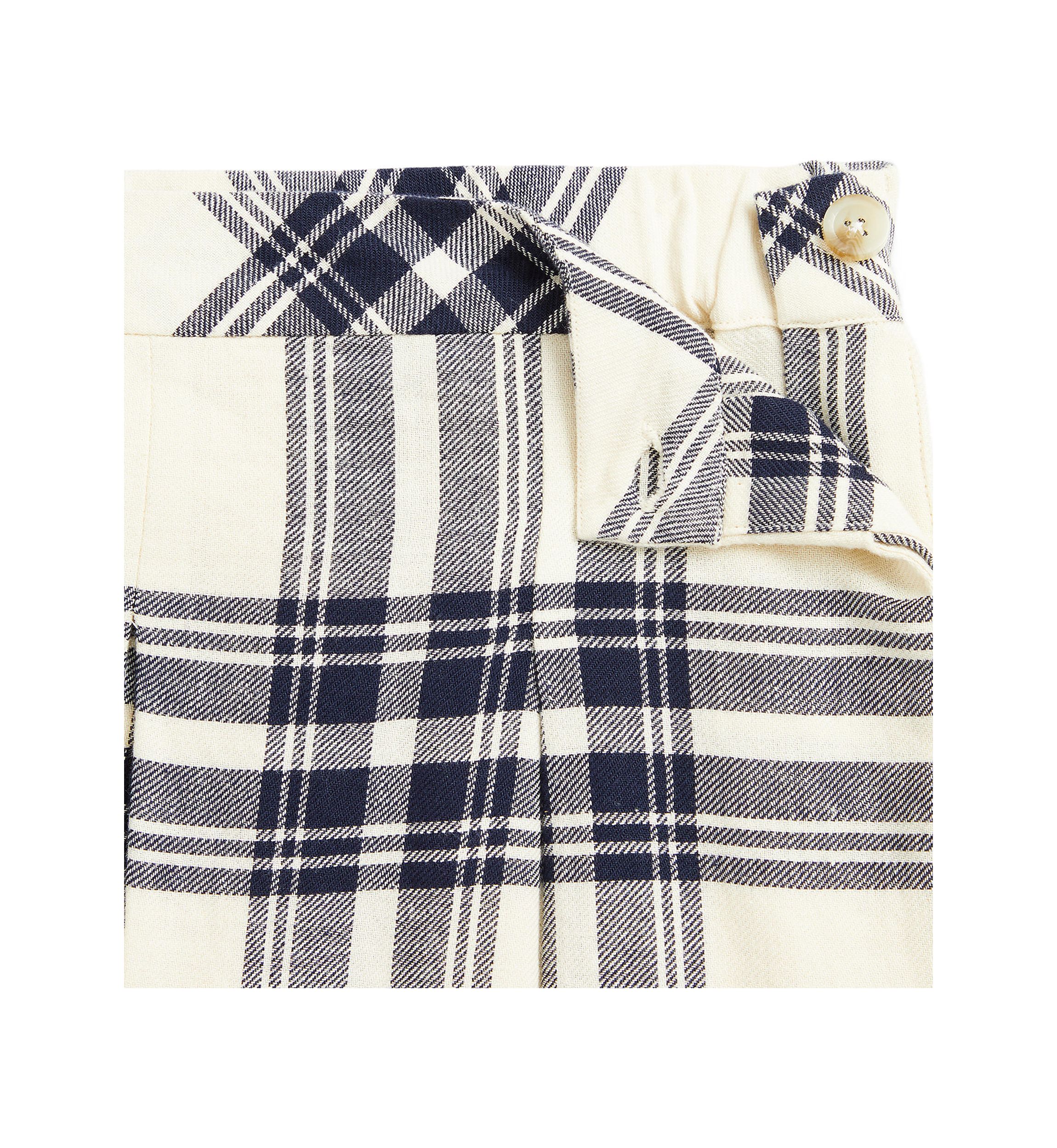 Girls 7-16 Plaid Cotton Twill Shirtdress
