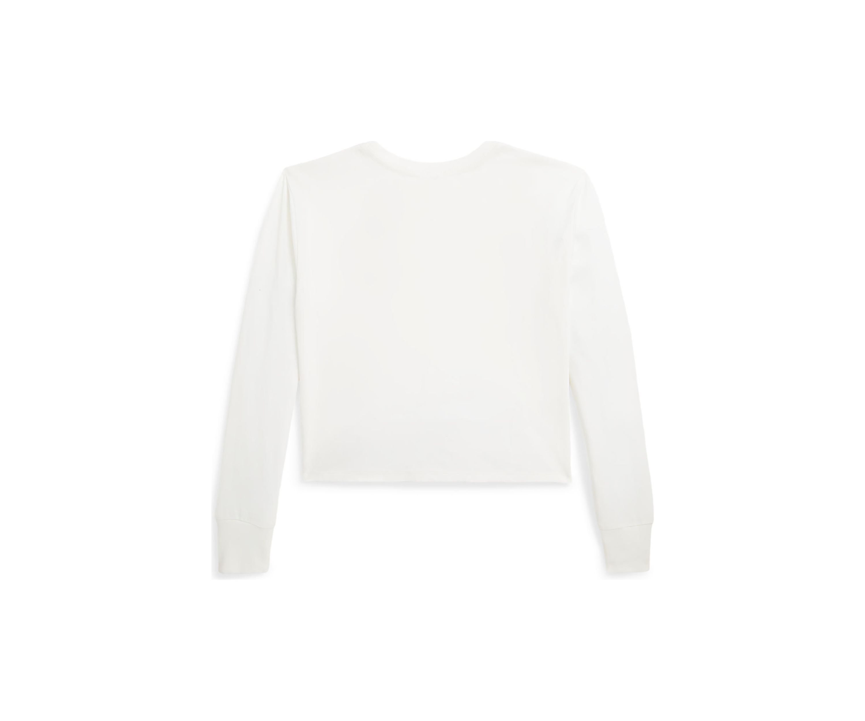 Girls 7-16 Logo Cotton Boxy Long Sleeve T-Shirt